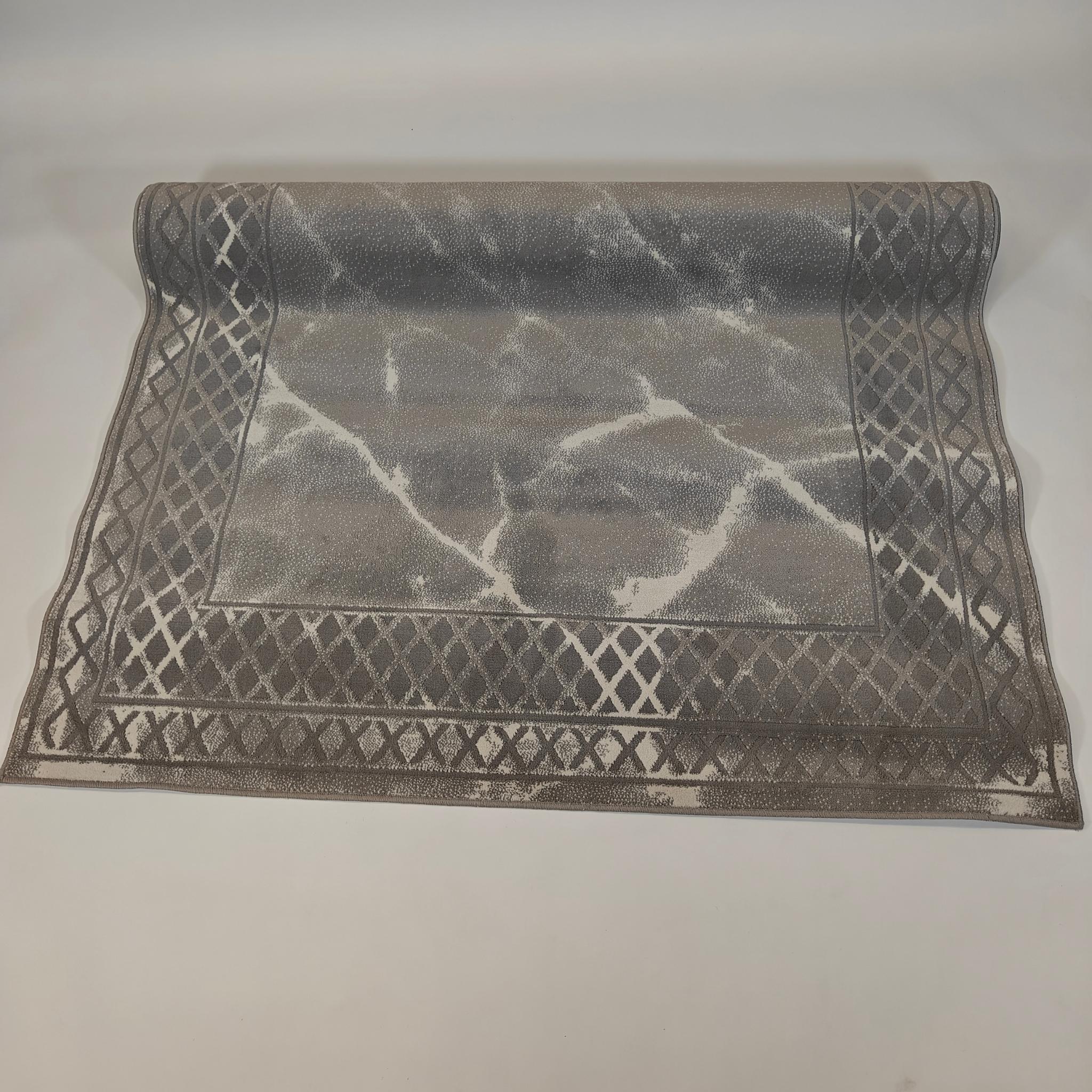 BRULI szary Lyhytnukkainen matto - harmaa