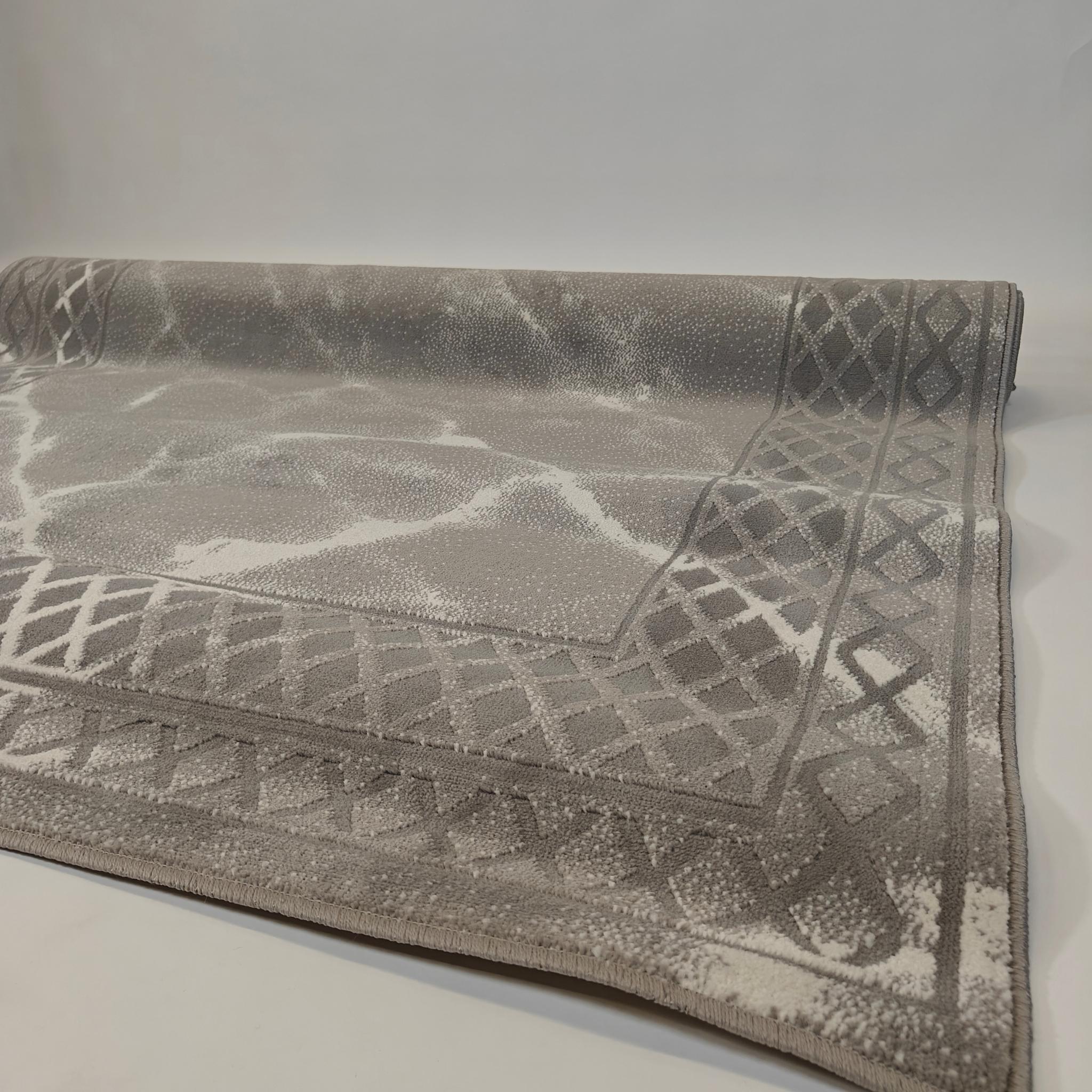 BRULI szary Lyhytnukkainen matto - harmaa