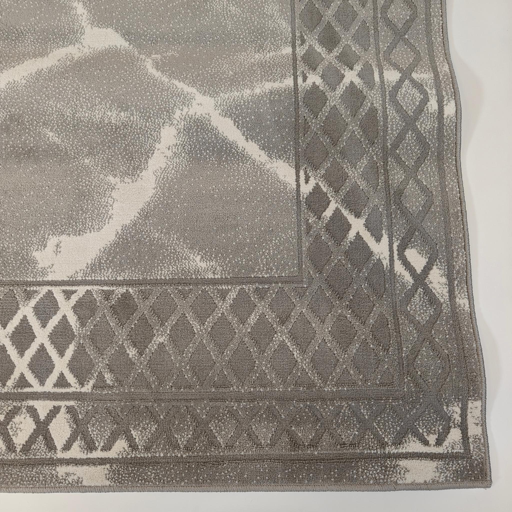 BRULI szary Lyhytnukkainen matto - harmaa