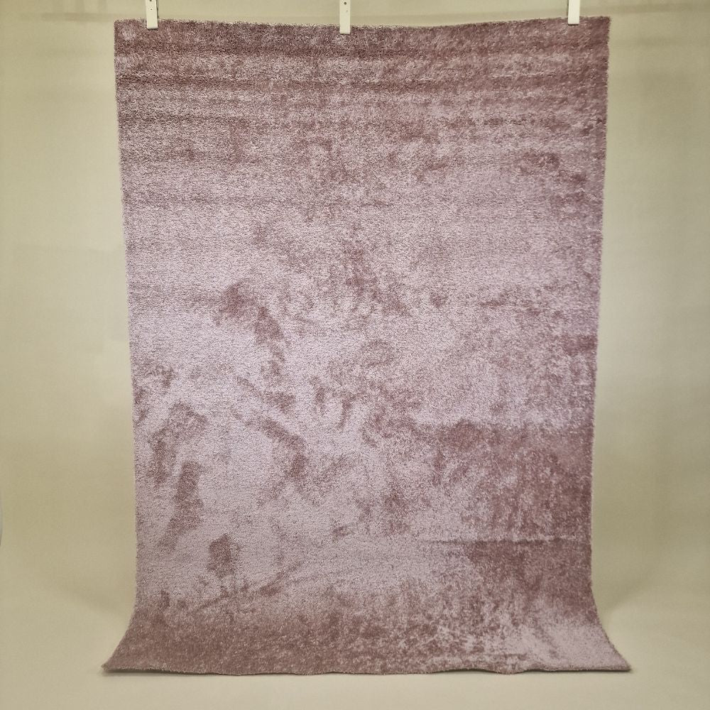 Cozy lyhytnukkainen matto - roosa.