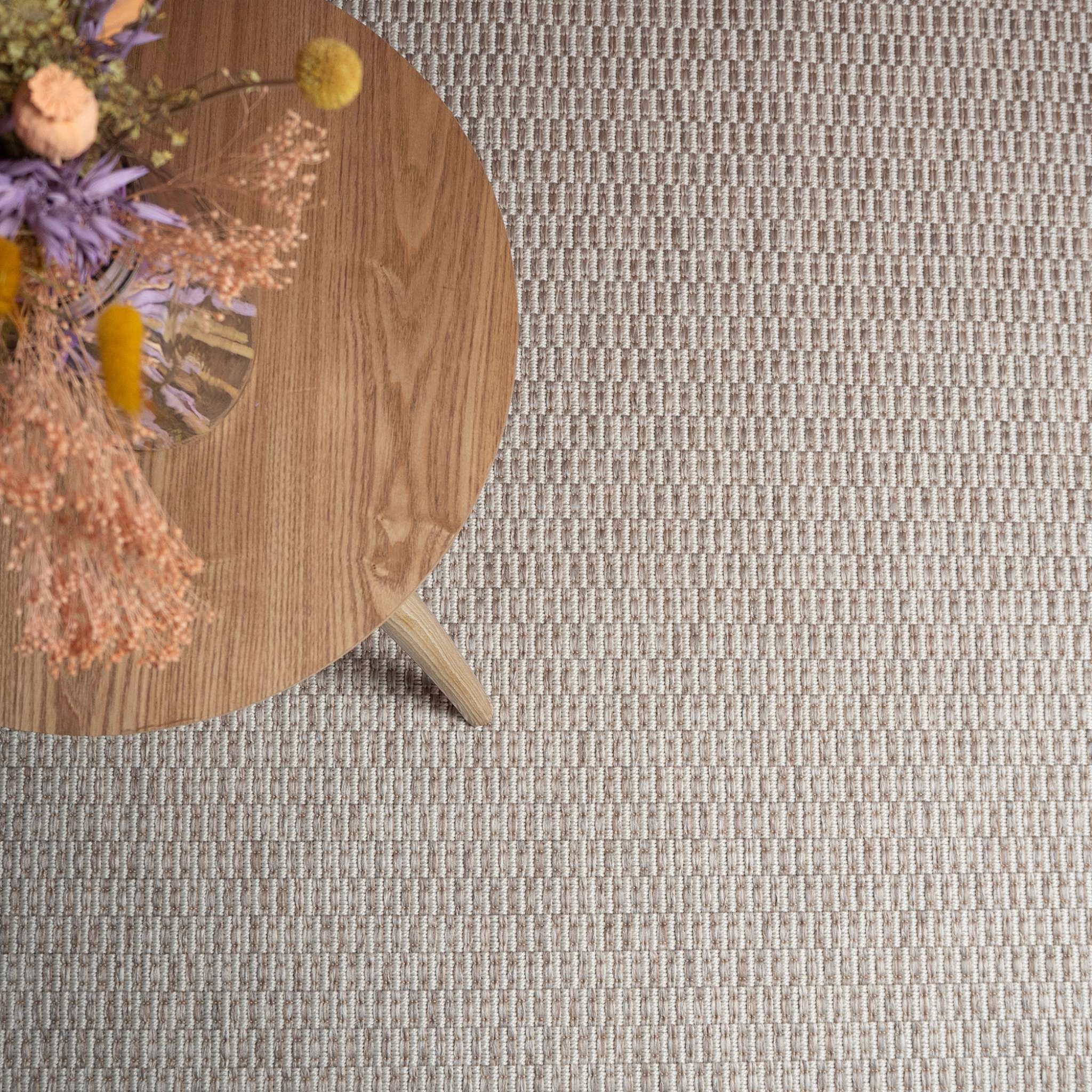 Caarna Easy-care rug Roll - natural white