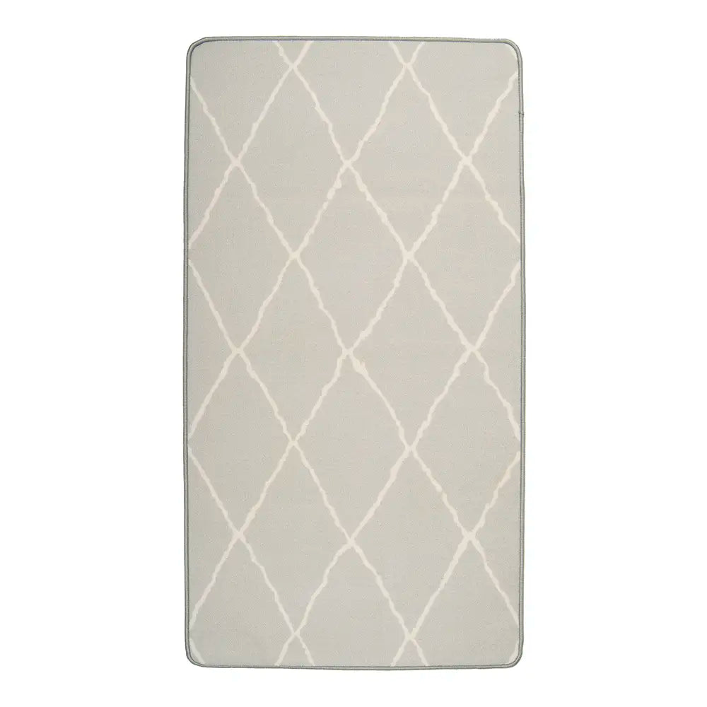 Carlos rubber backed Rug - light gray