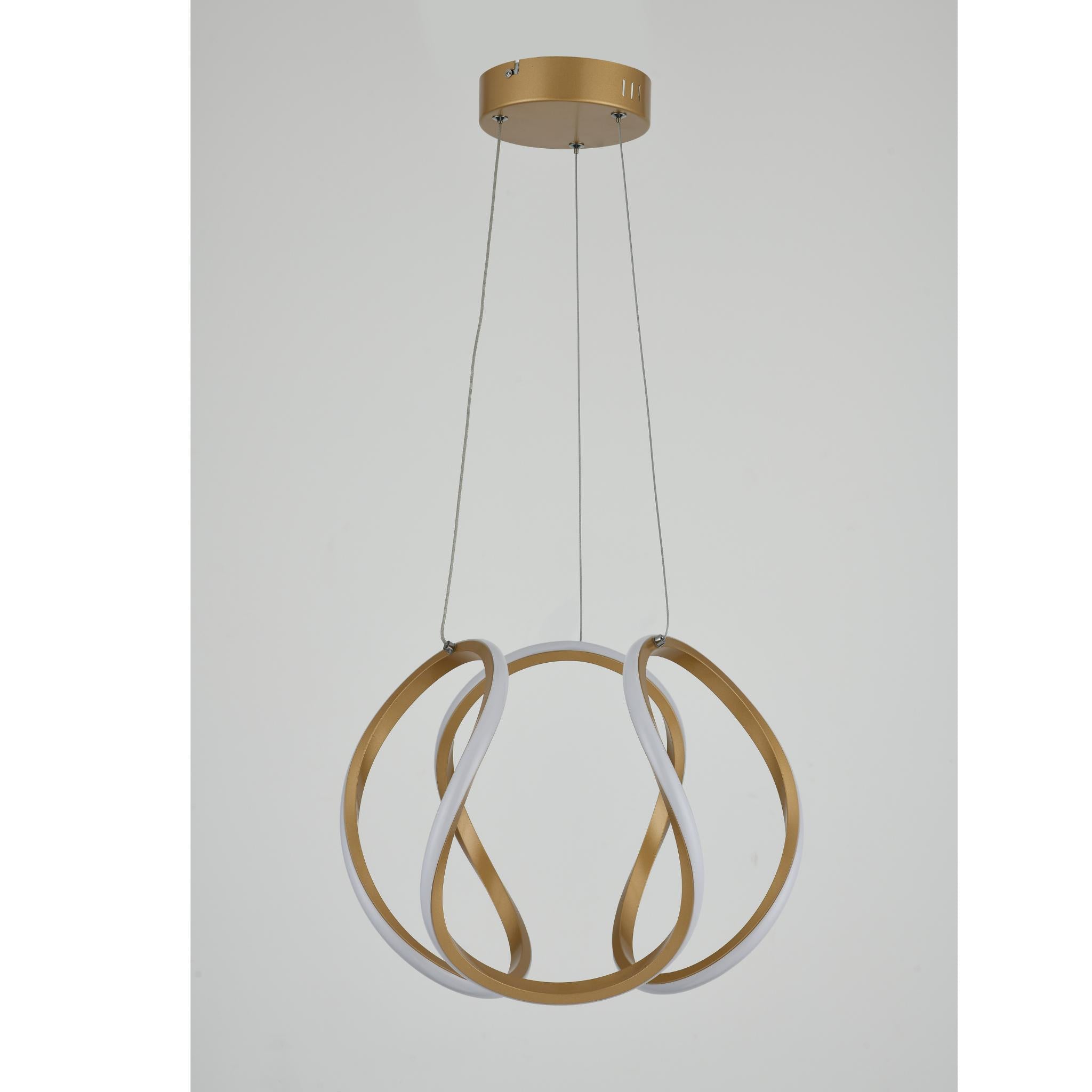 Clarence 335001-03 -Riippuvalaisin - Maalattu kulta