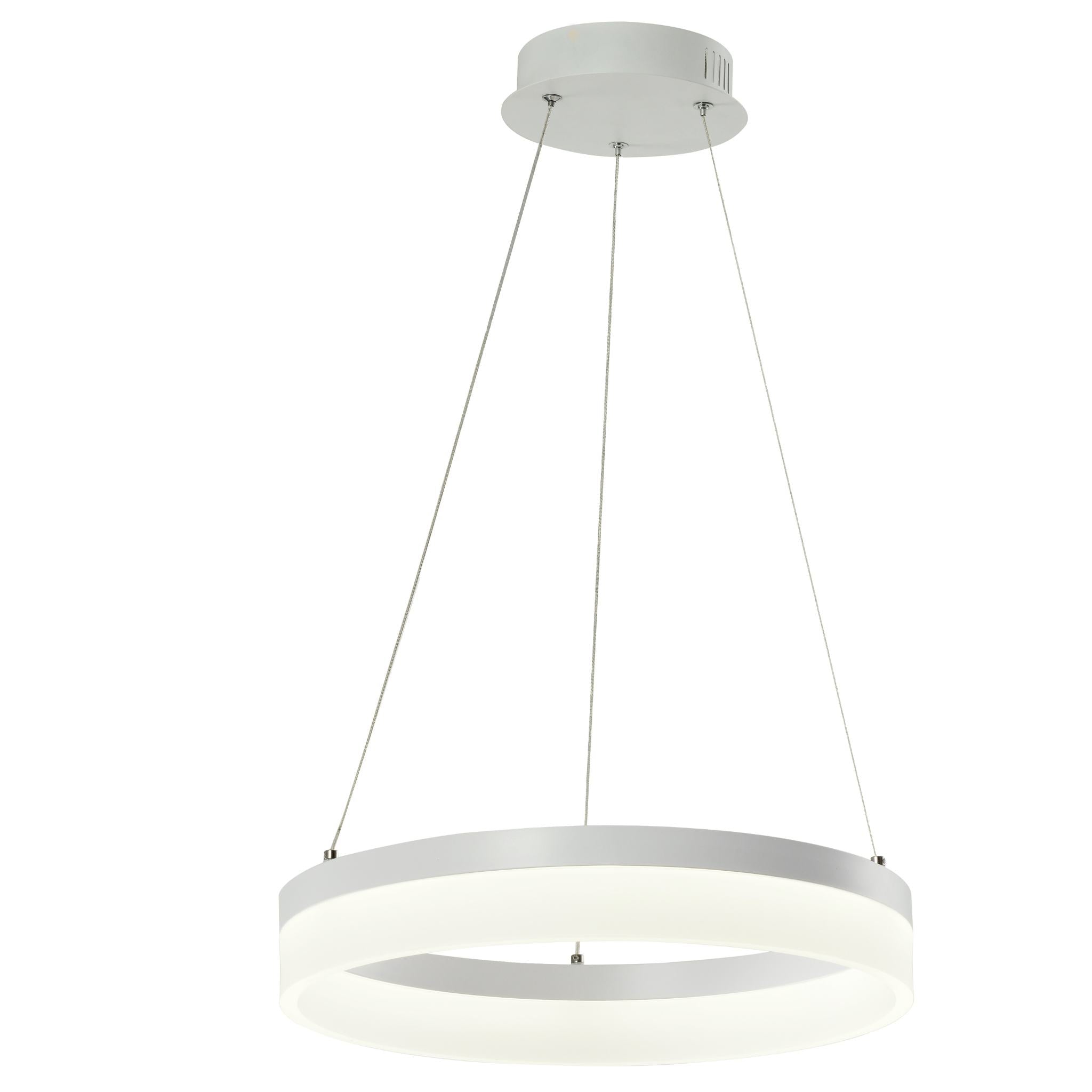 Cornelia 330601-01 - Riippuvalaisin - Akryyli - Valkoinen Metalli