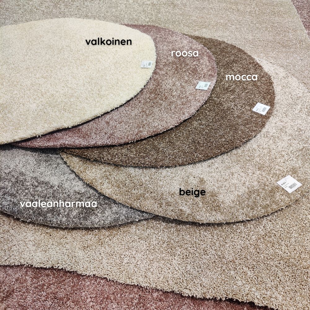 Cozy lyhytnukkainen matto - beige.