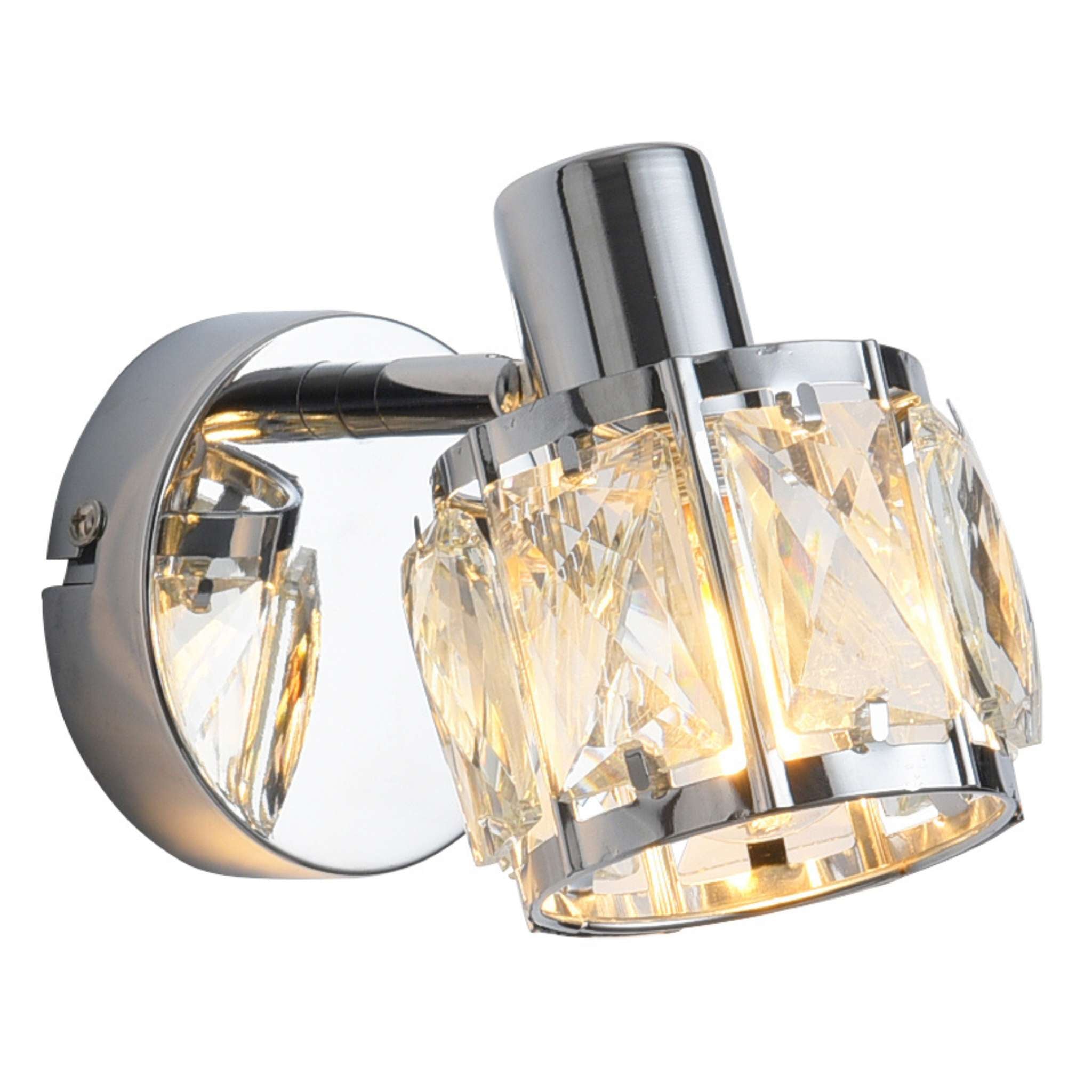 Crownie 830901-06 - Kohdevalaisin - Nikkeli - kristalli