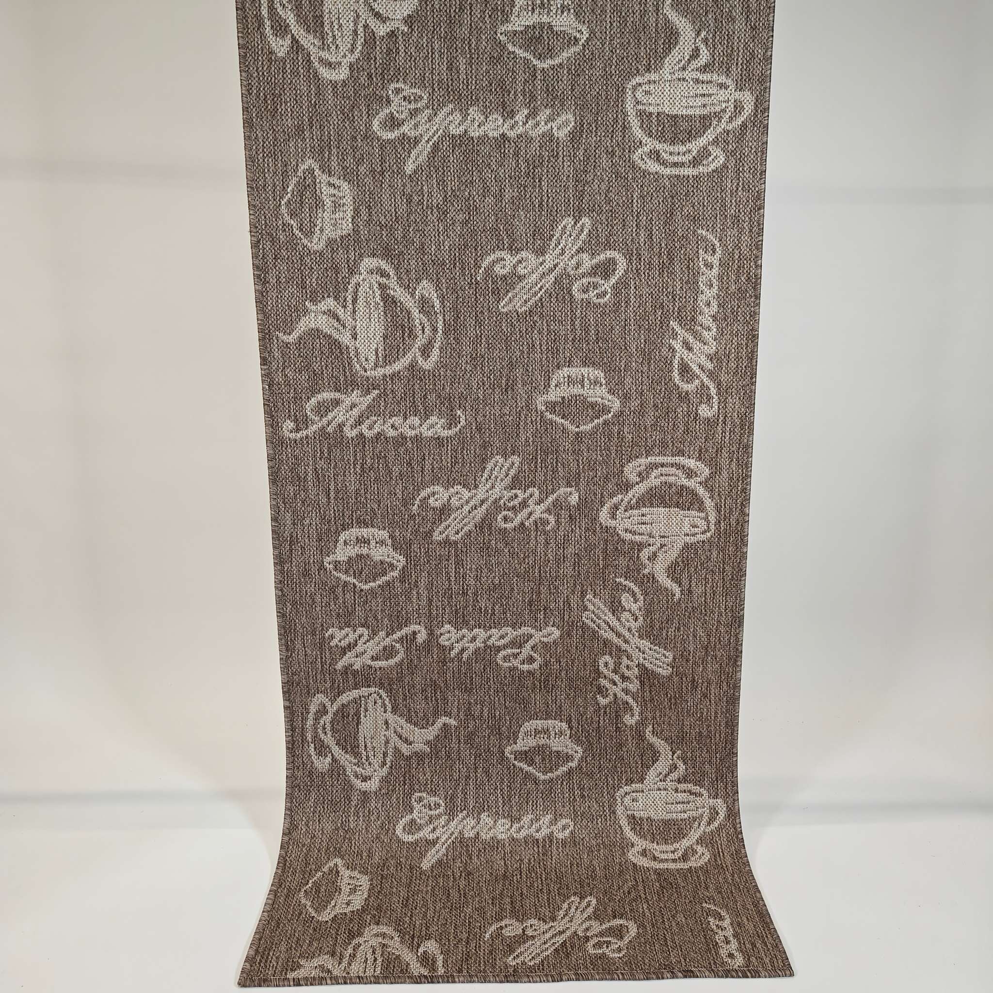 Dawn Foam Coffee käytävämatto 80 cm Rulla - vaaleanruskea