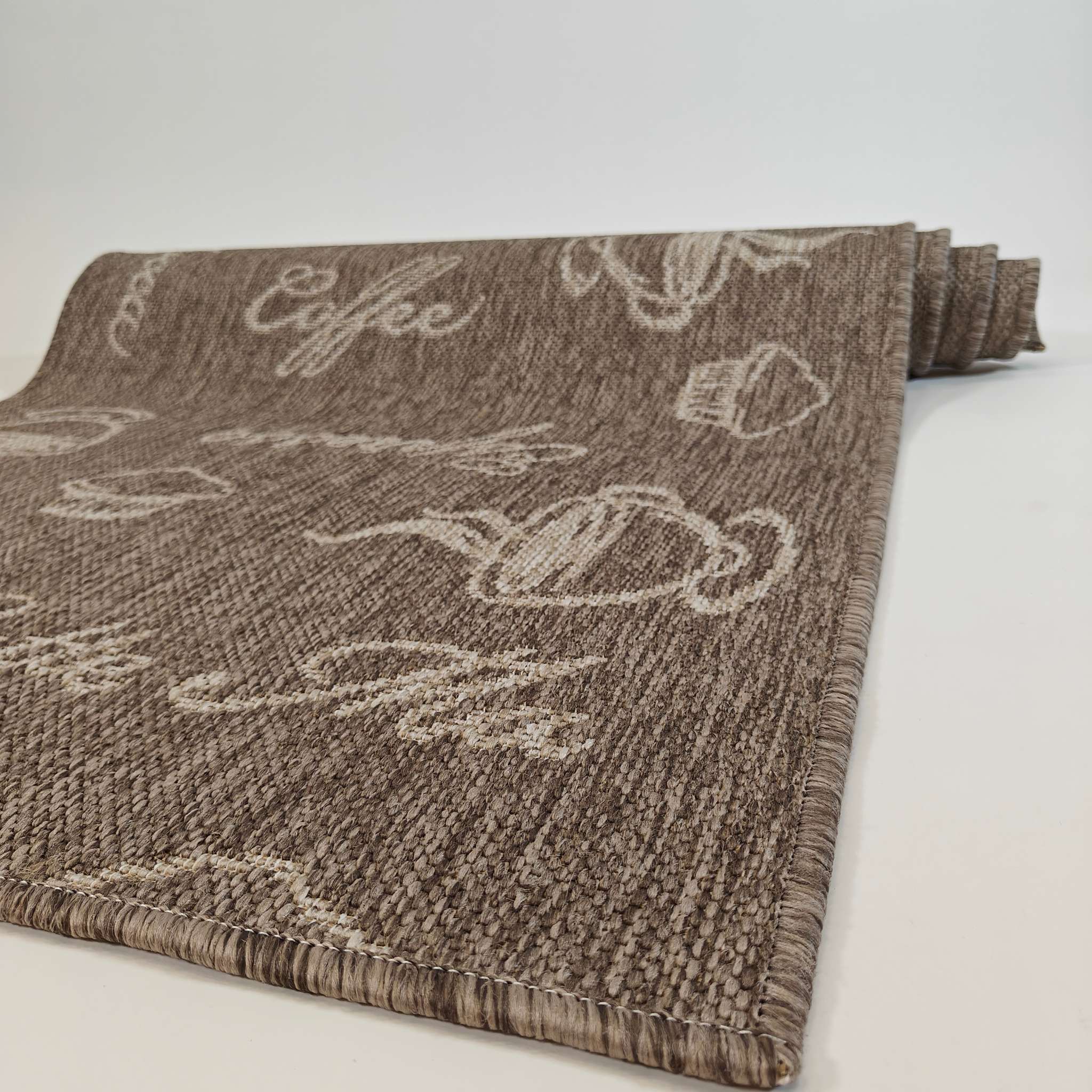 Dawn Foam Coffee käytävämatto 80 cm Rulla - vaaleanruskea