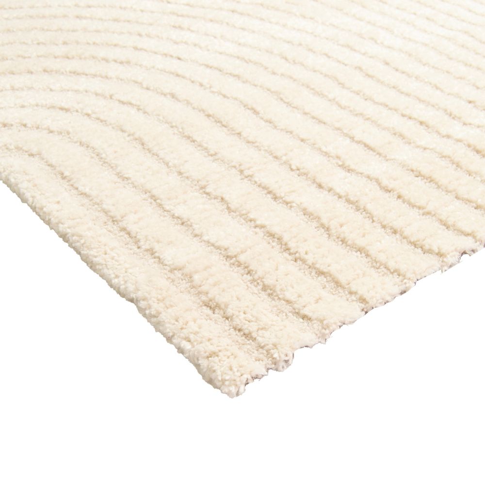 Deco lyhytnukkainen matto - luonnonvalkoinen.