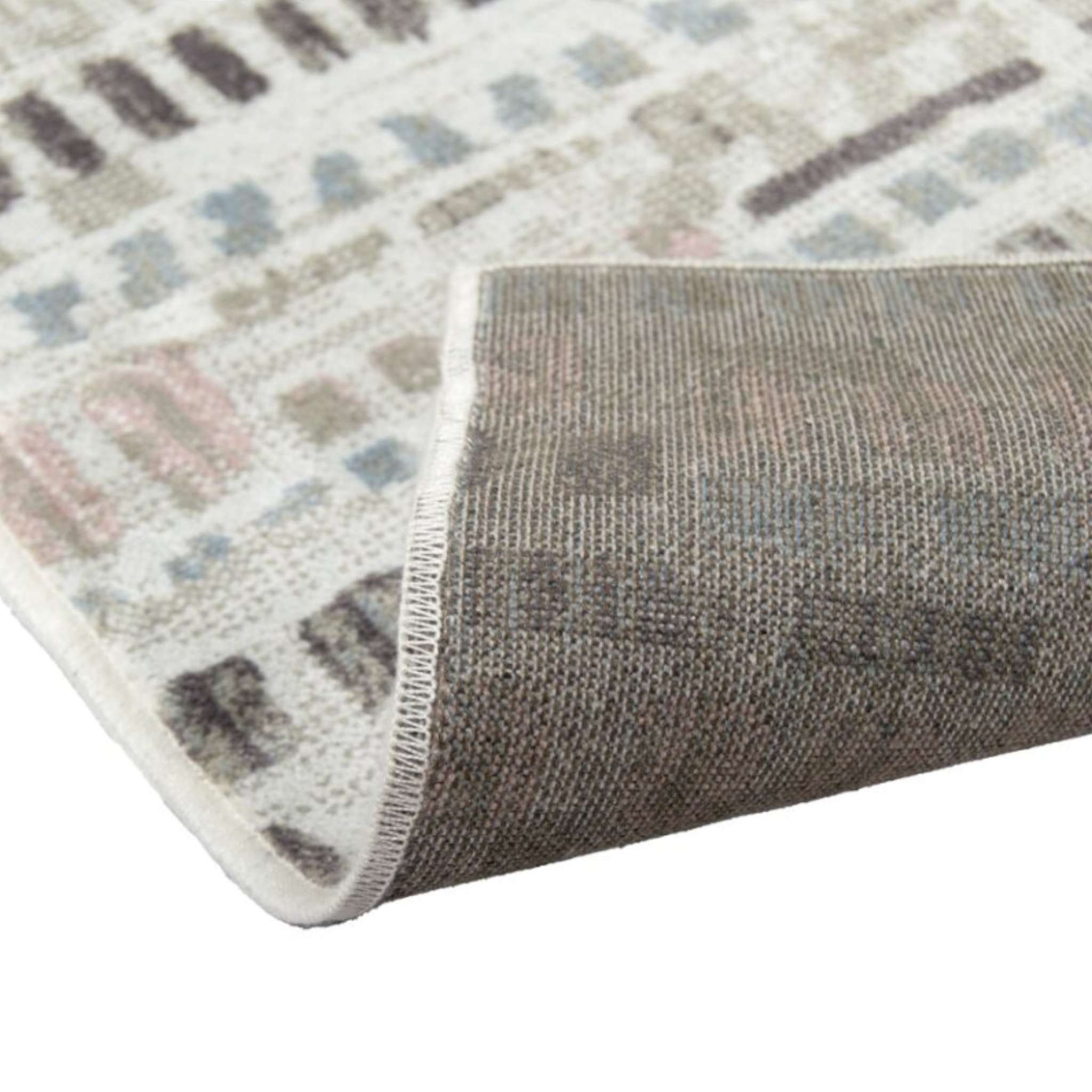 Dina viscose rug - multicolor