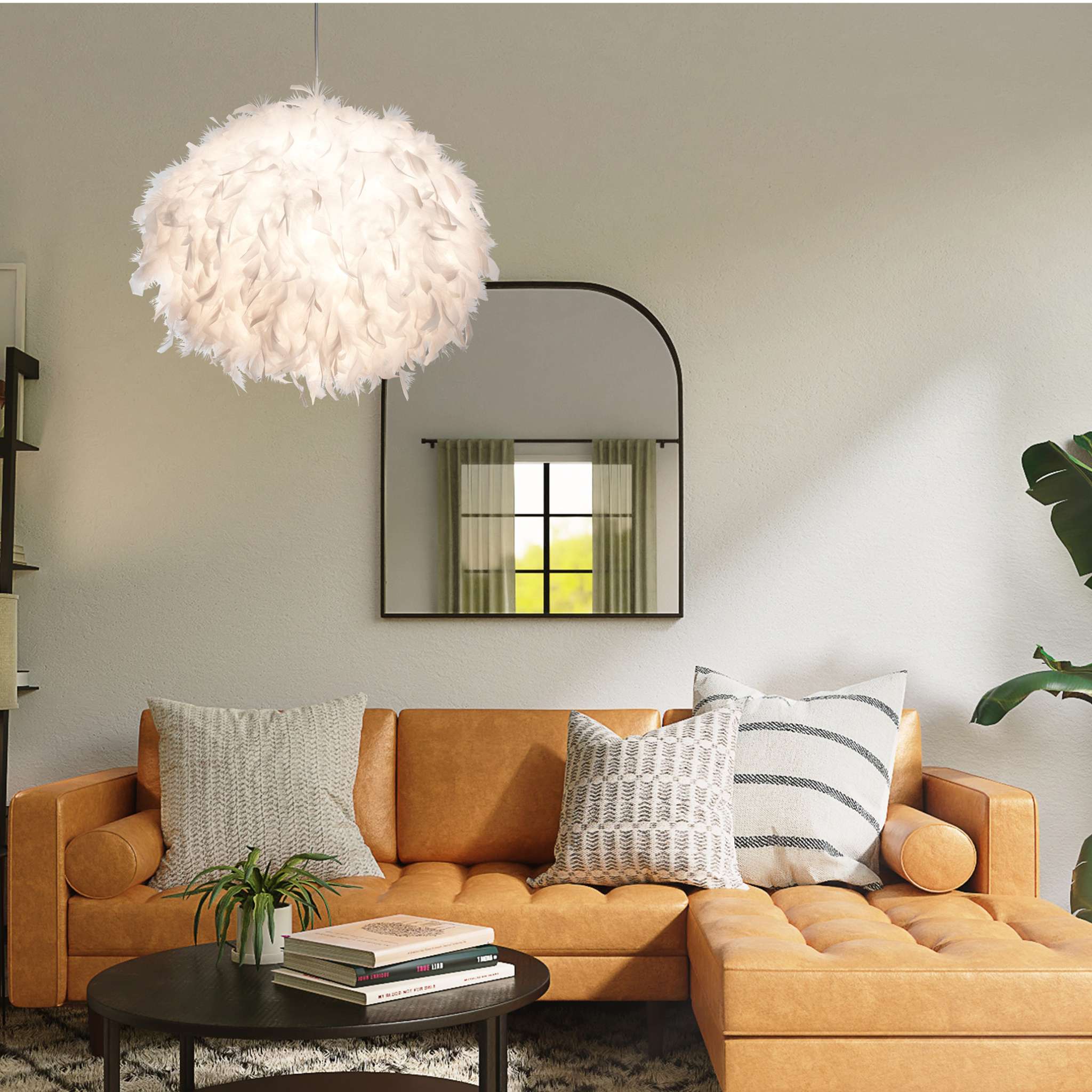 Ducky 328411-07 - Riippuvalaisin Ø 40cm - Valkoinen