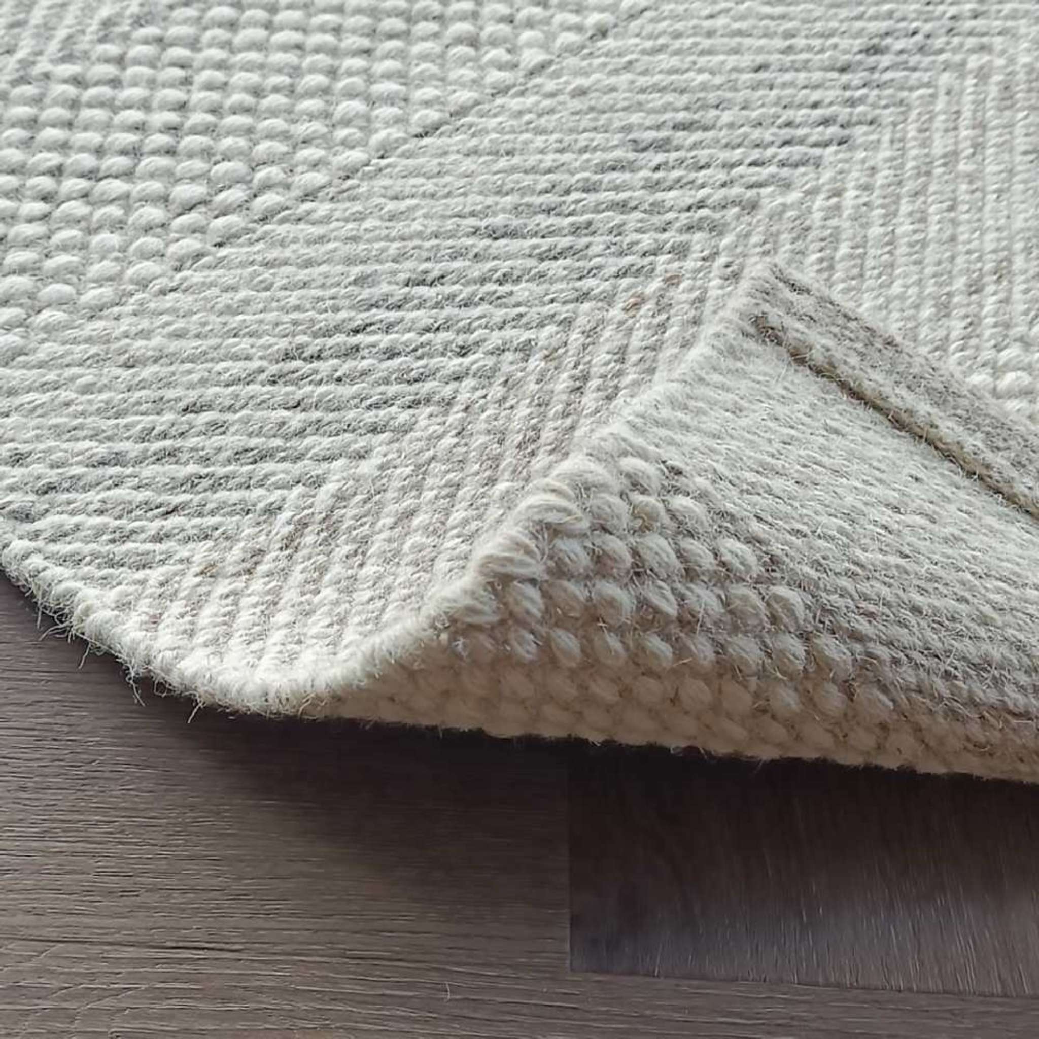 Ebba Wool rug - natural