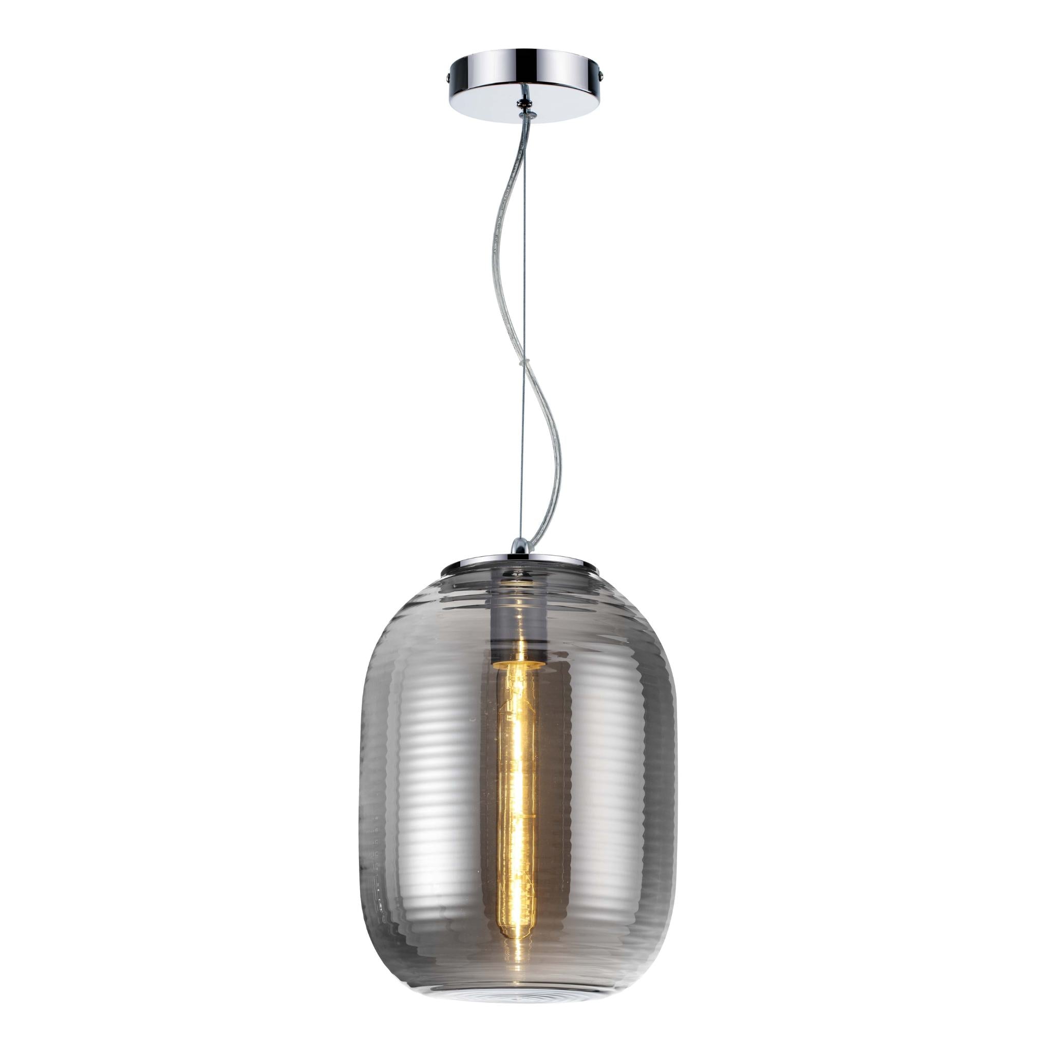 Emily 337601-02 - Riippuvalaisin - Savunharmaa