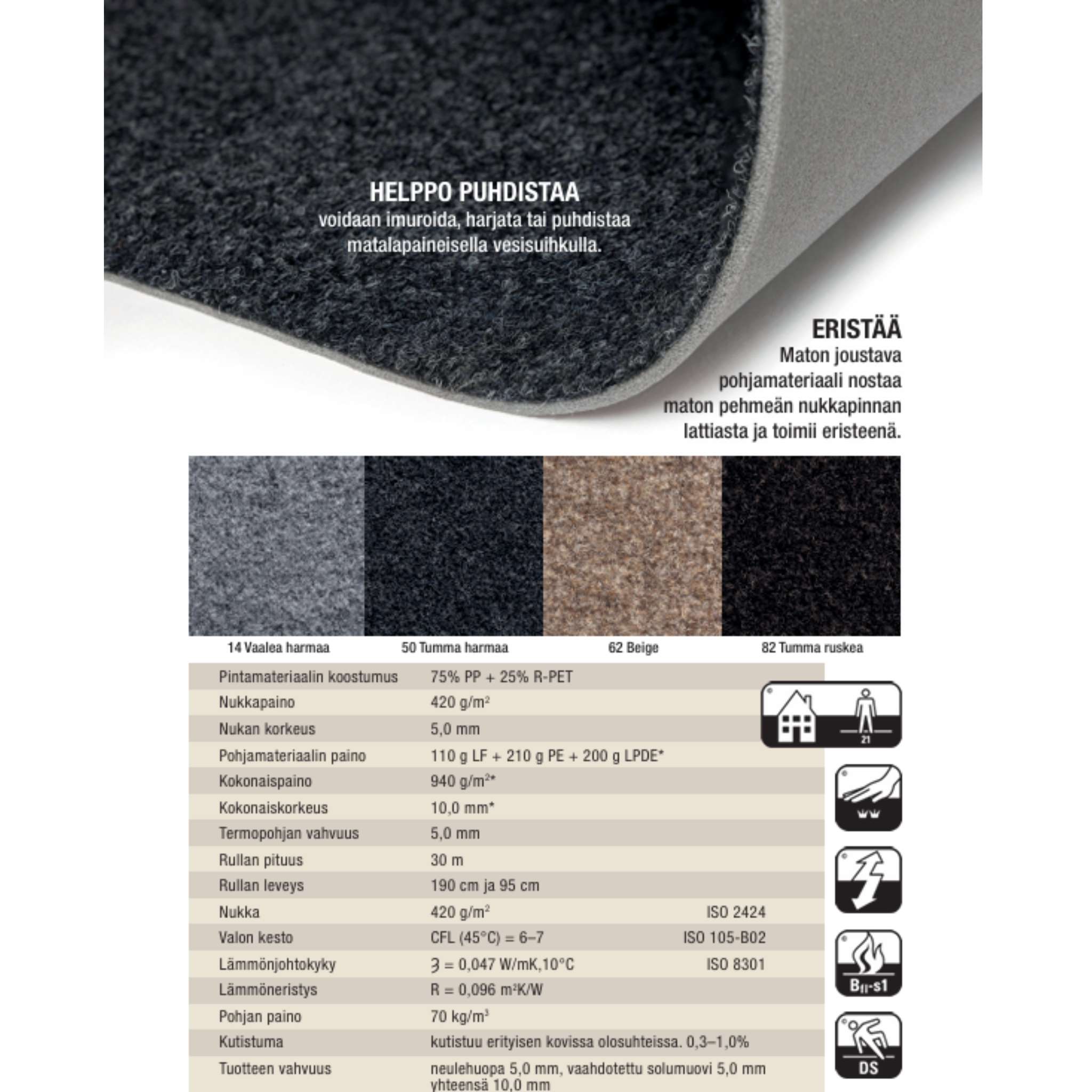 EriStep Termomatto Metritavara - Beige