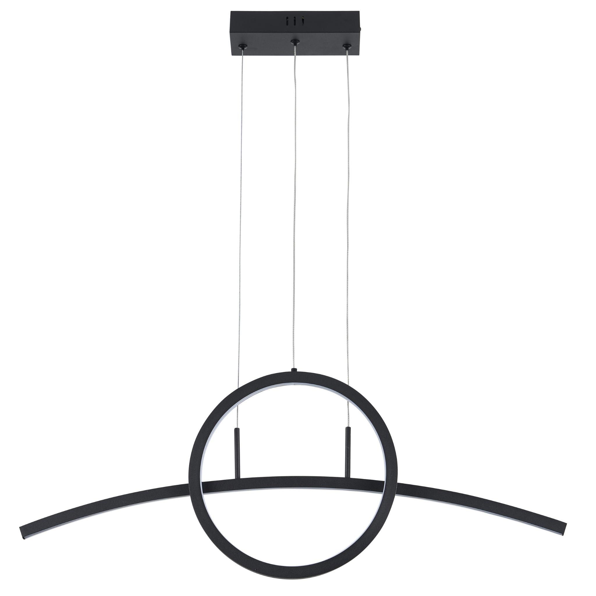 Evora 339801-30 - Pendant lamp - Sand black