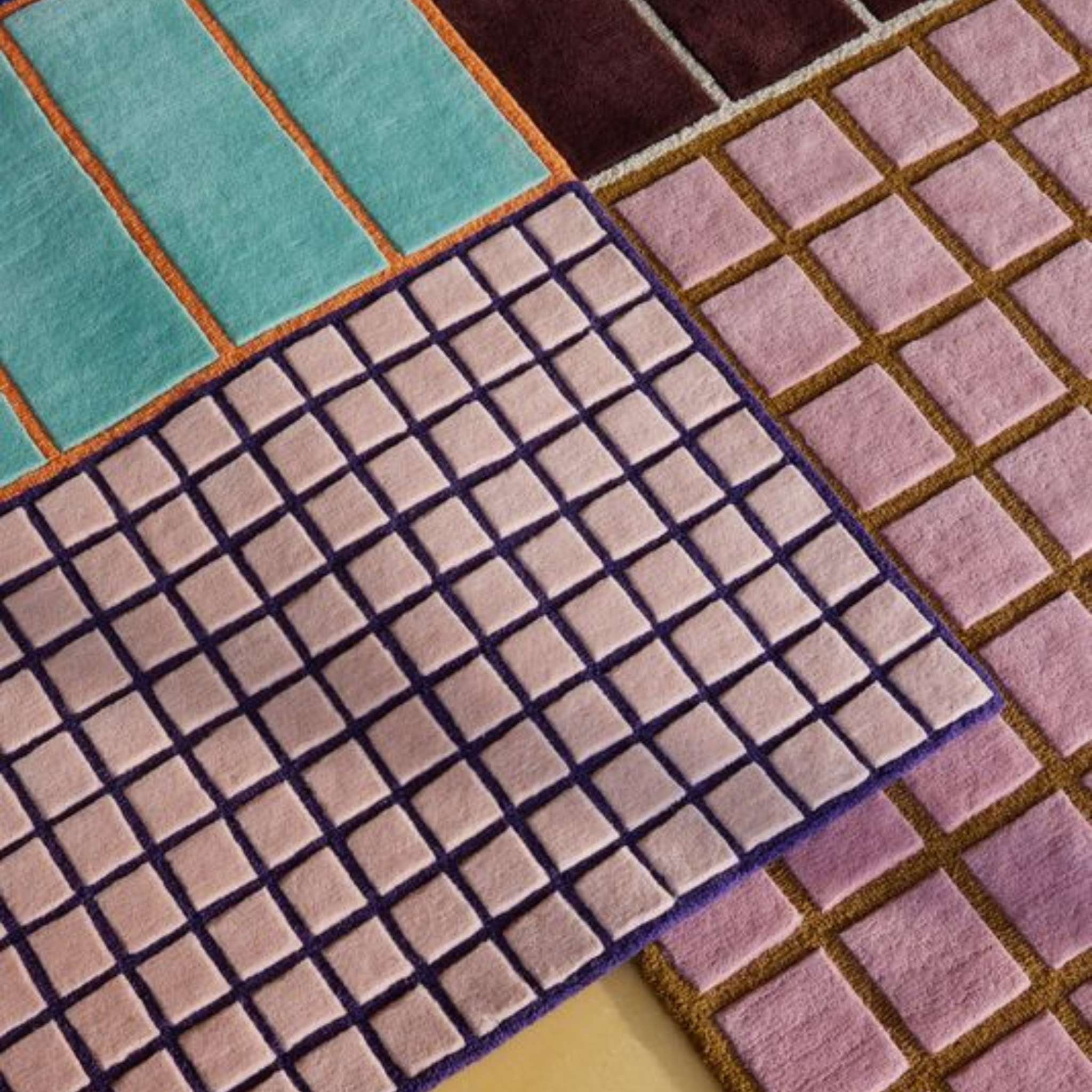 Finarte Baden Wool rug - Pink