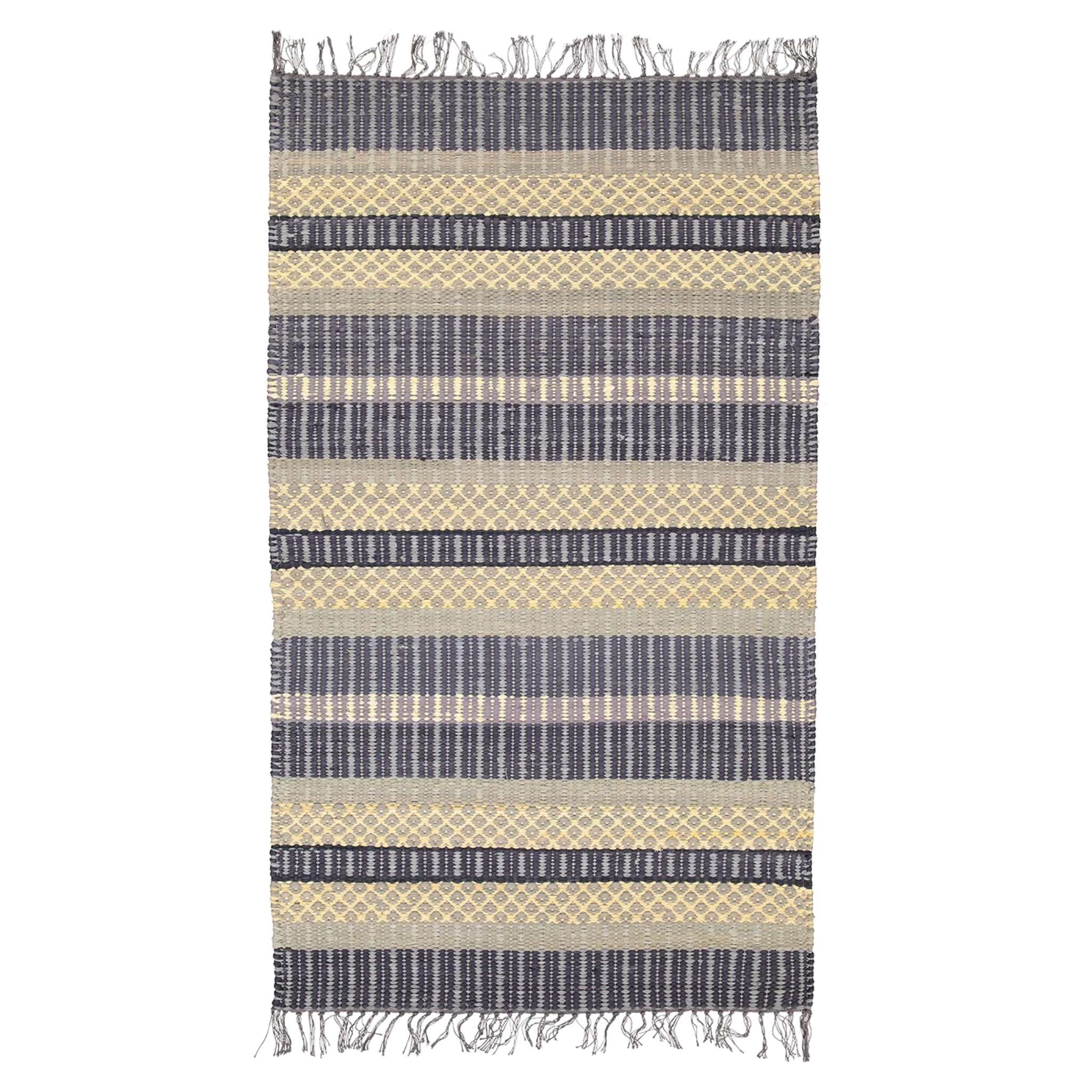 Finarte Birgitta puuvillamatto - Harmaa