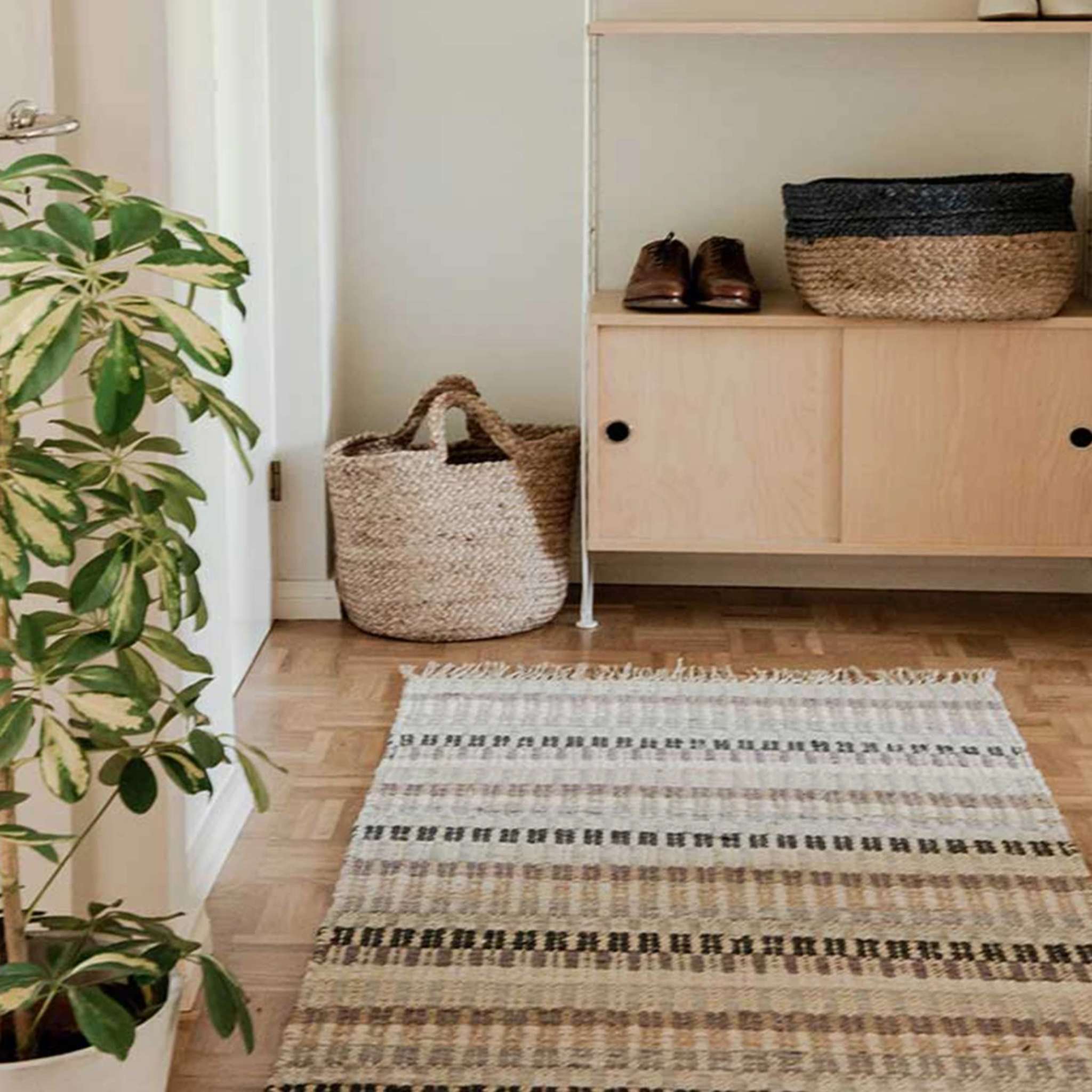 Finarte Huvila puuvillamatto - Beige