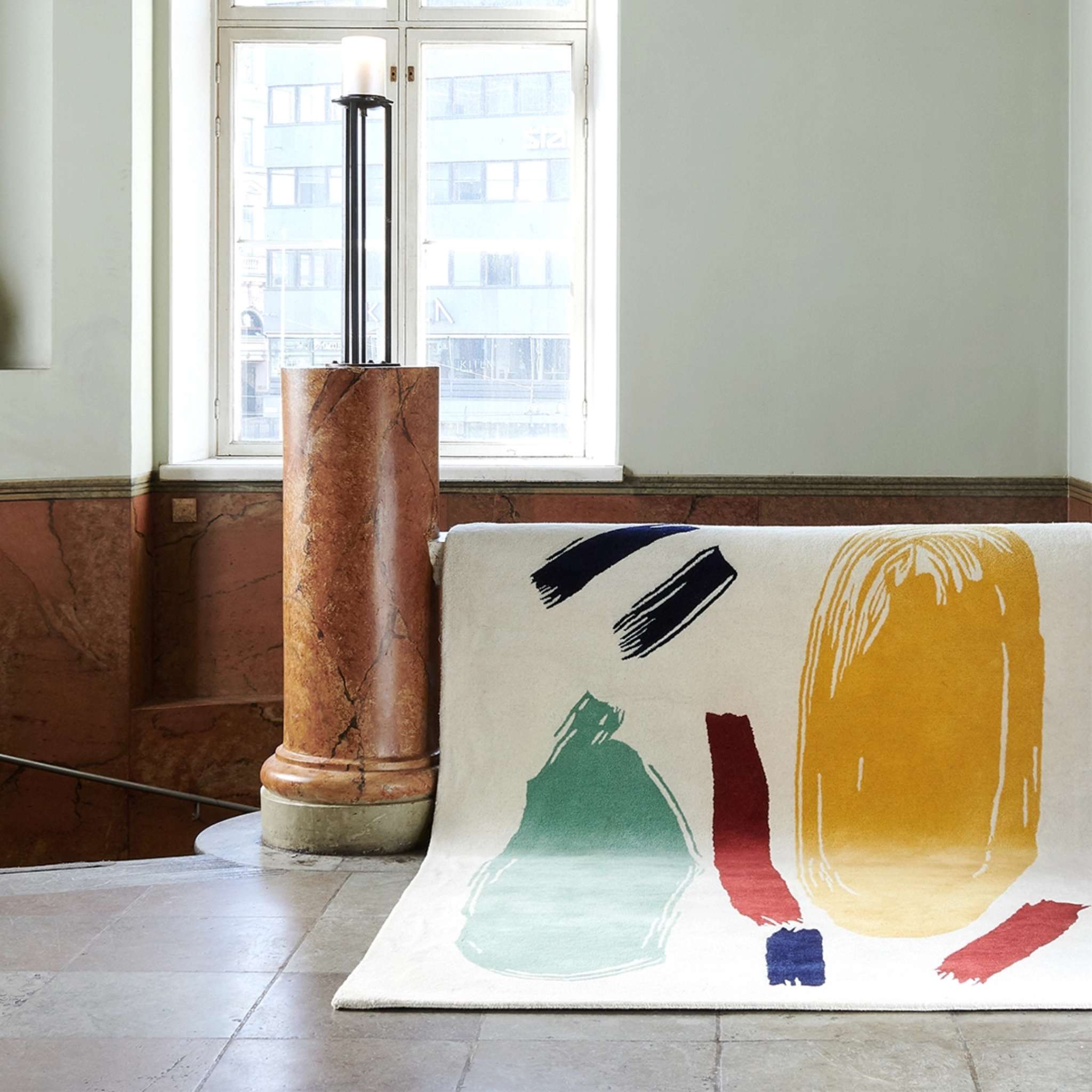 Finarte Juhla Wool rug - White