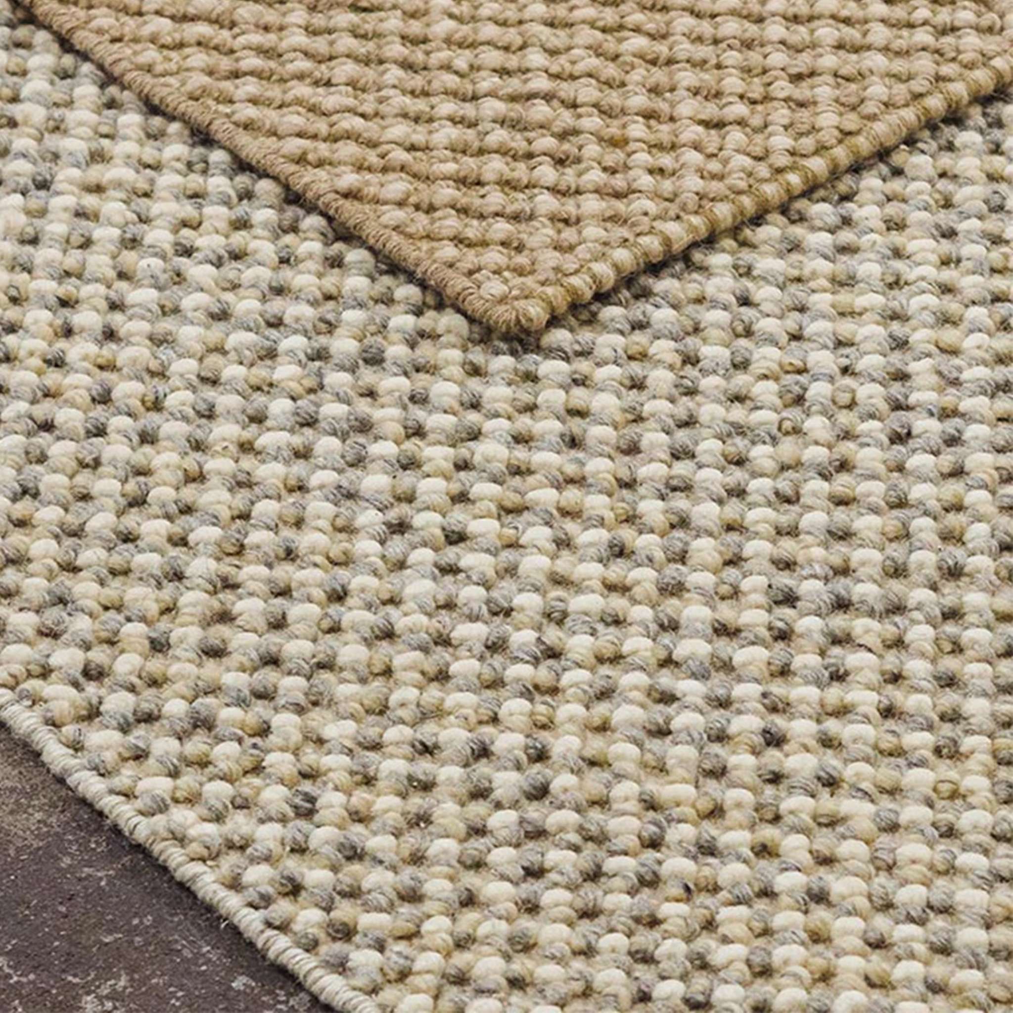 Finarte Keto Wool rug - Gray White