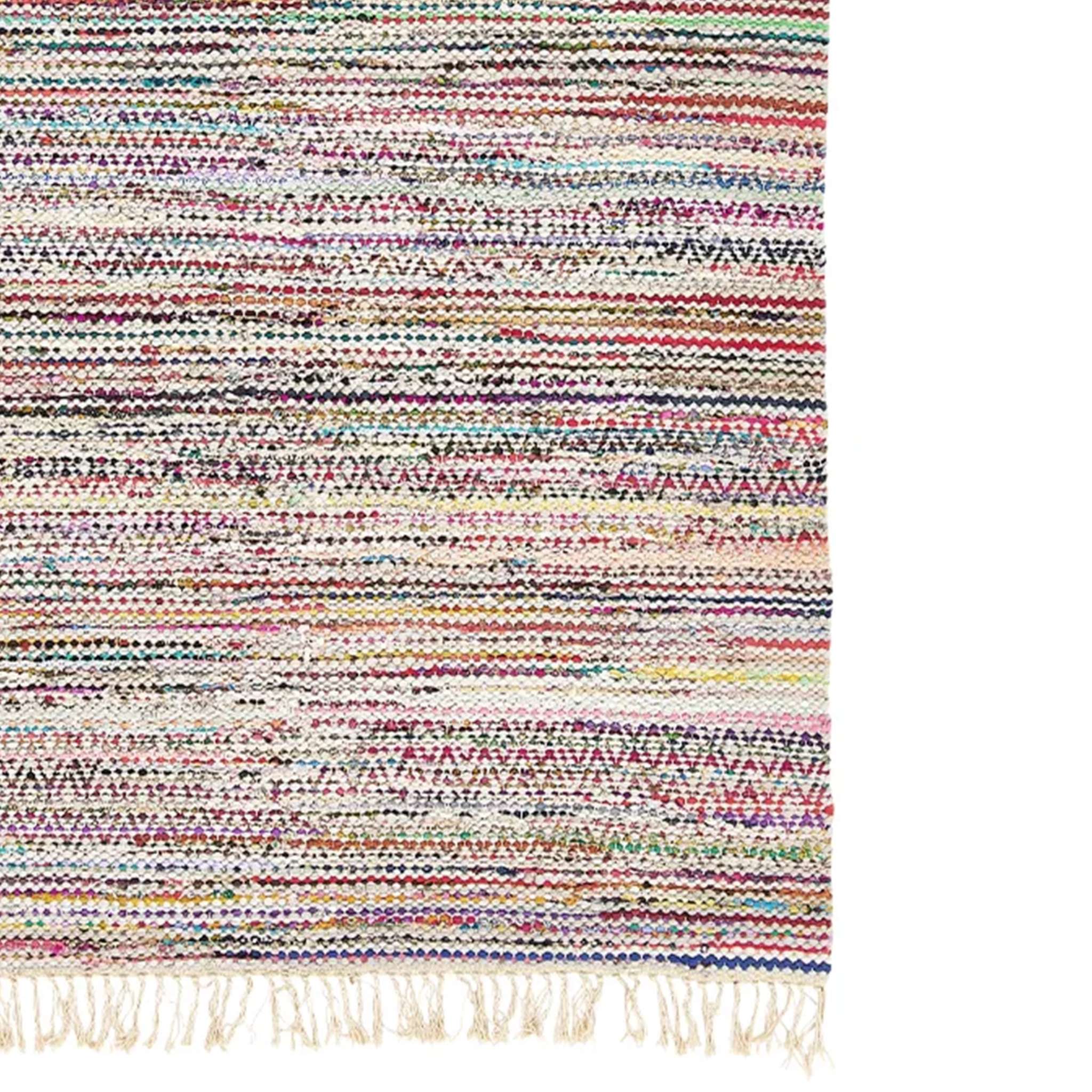 Finarte Kuhmo puuvillamatto - Värikäs