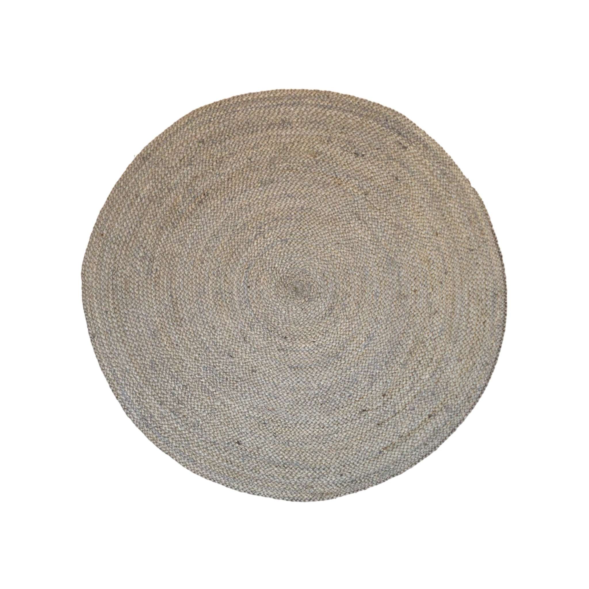 Finarte Natur jute rug - Gray