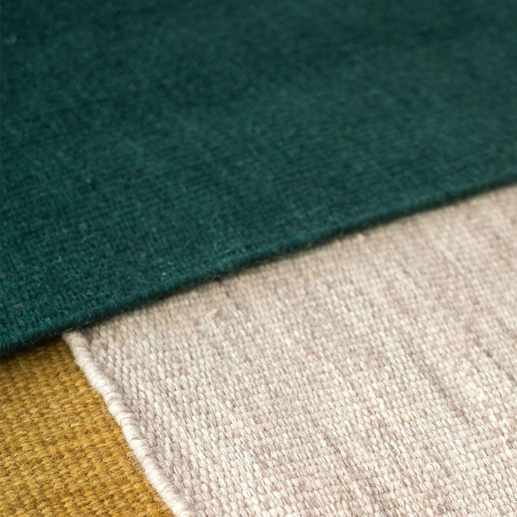Finarte Norm Wool rug - Dark green