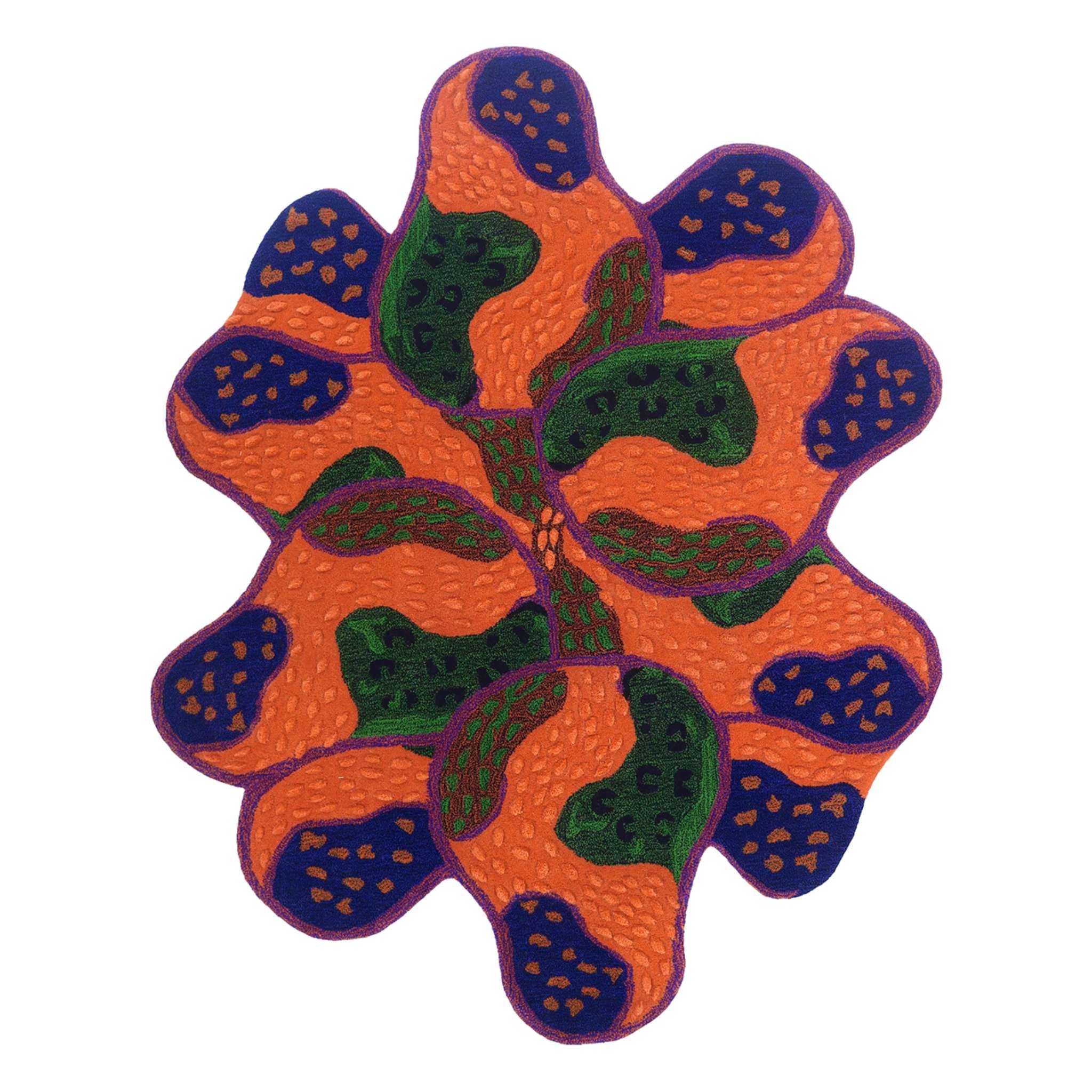 Finarte Pear villamatto - Punainen