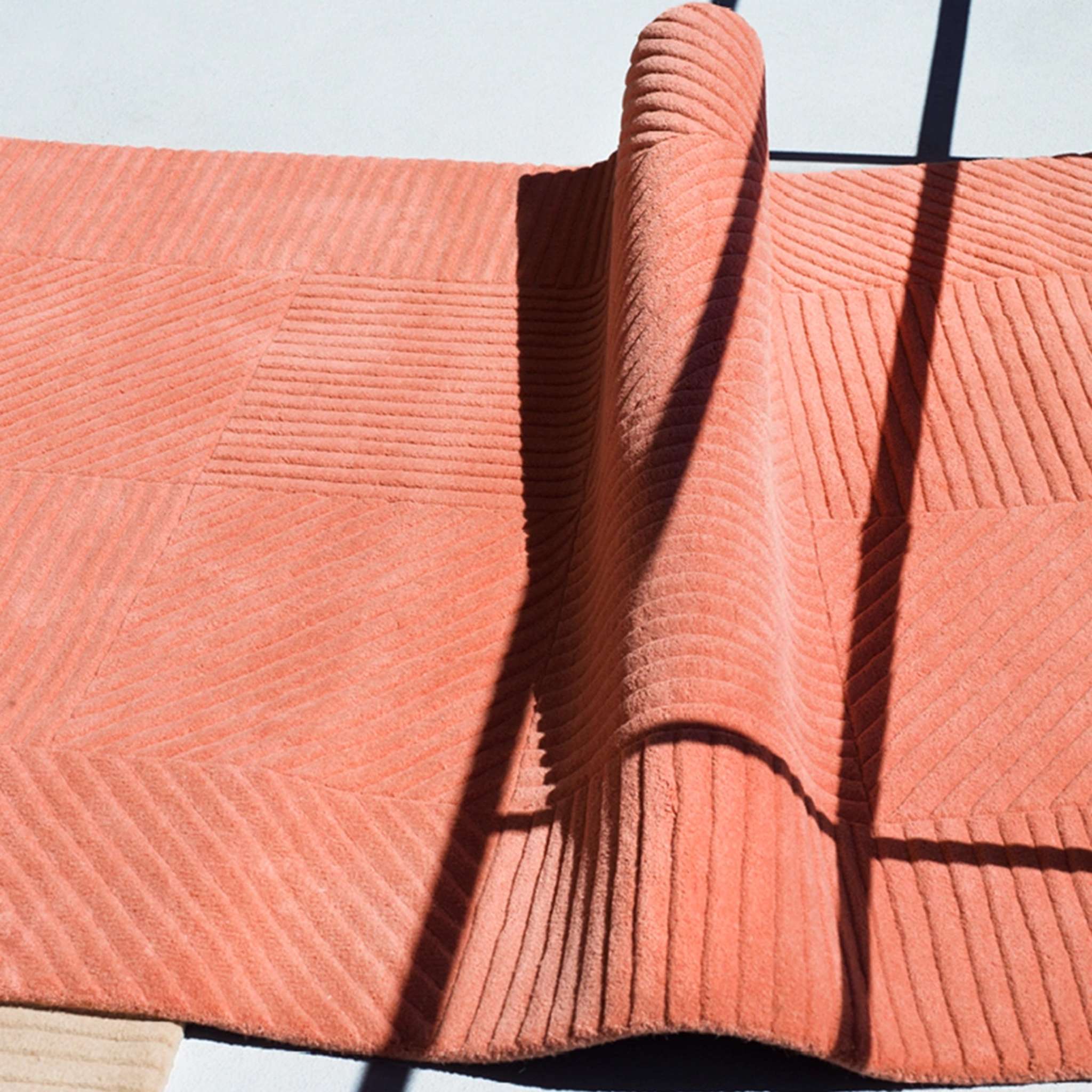 Finarte Ruusukvartsi Wool rug - Pink