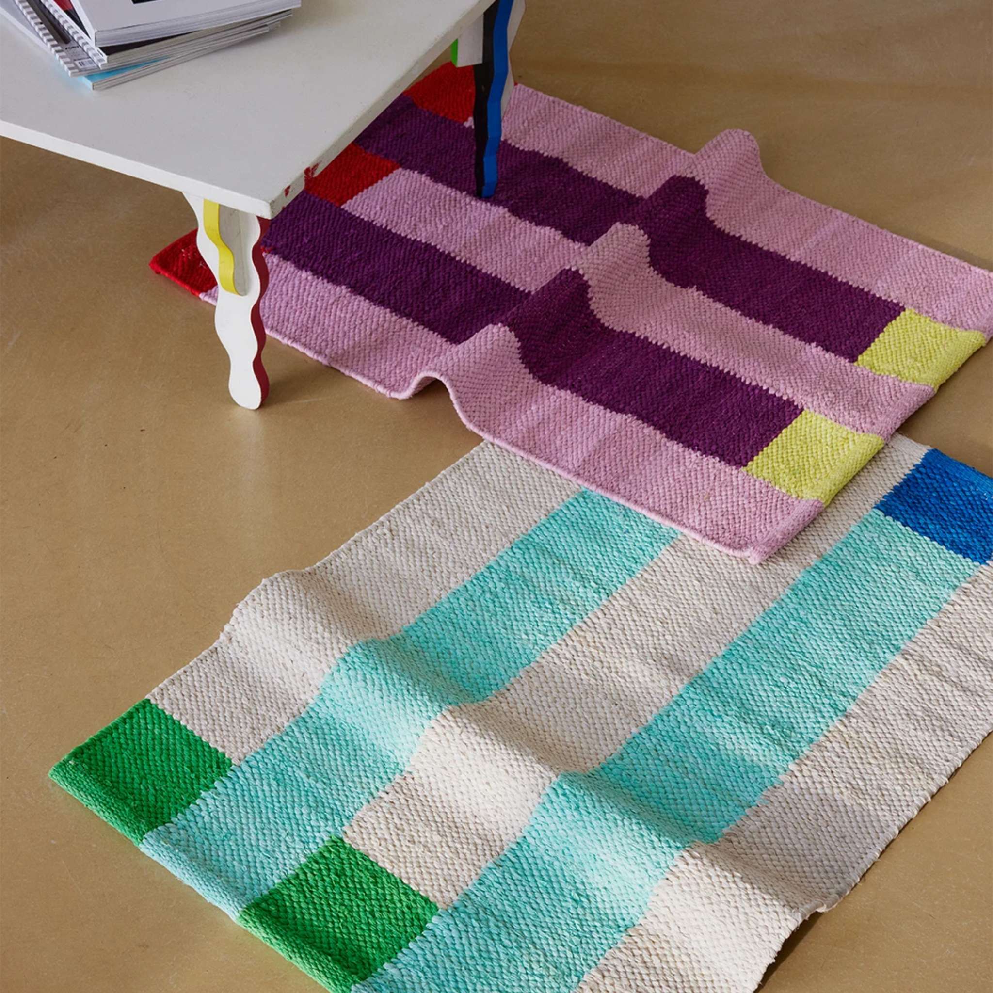 Finarte Rytmi Cotton rug - Pinkki