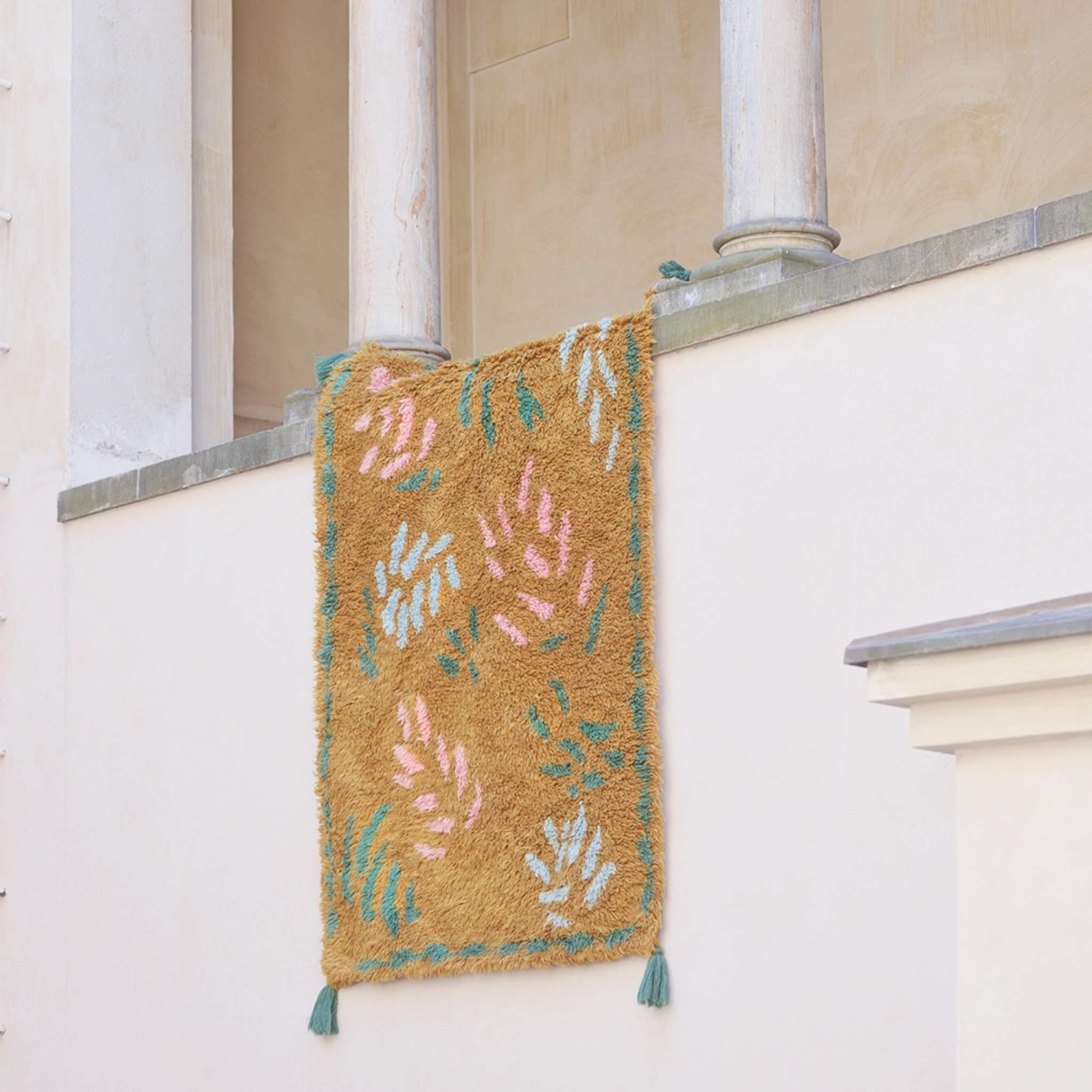 Finarte Väre Wool rug - Mustard