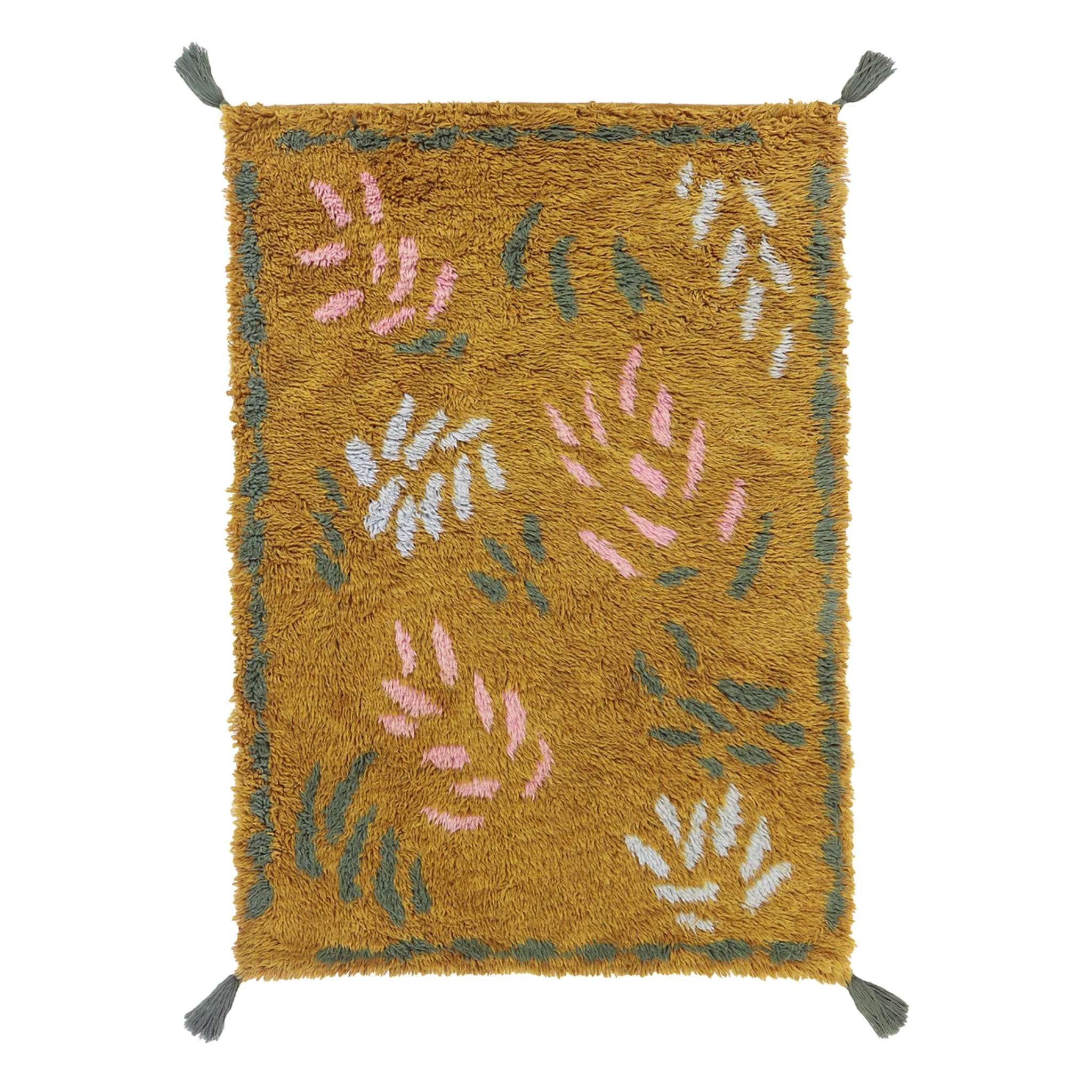 Finarte Väre Wool rug - Mustard