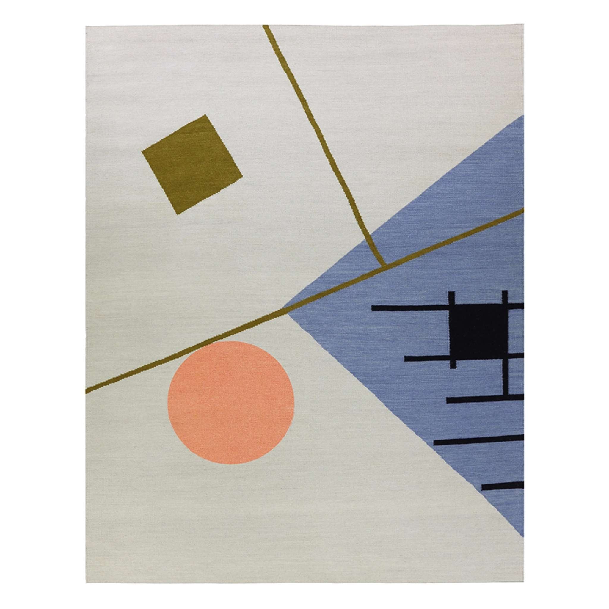 Finarte Zeniitti Wool rug - Gray Blue