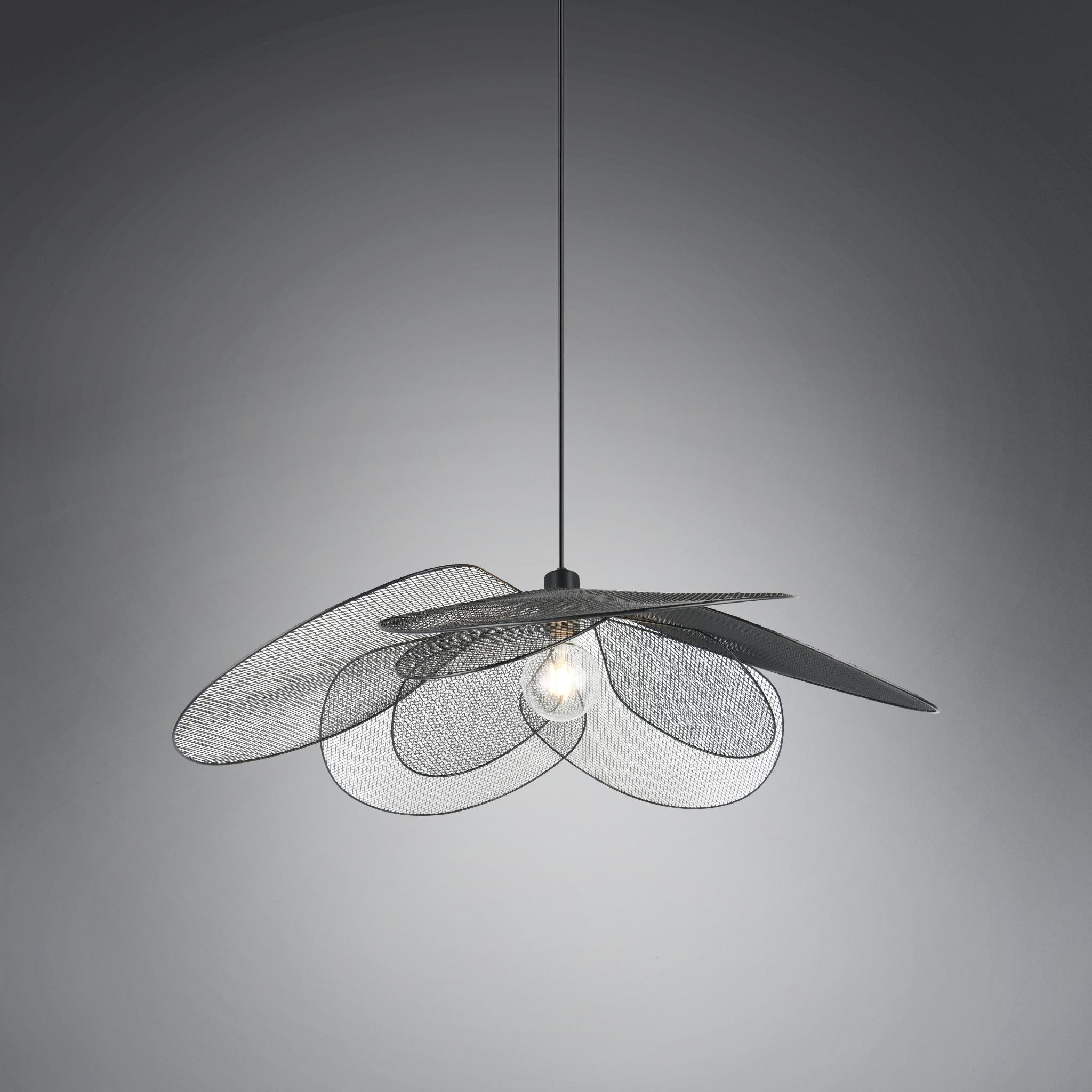TRIO Fleure pendant lamp - matte black