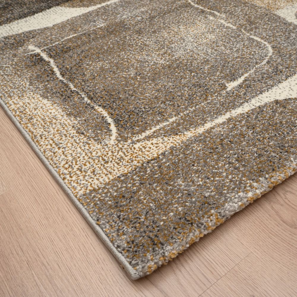 Geneve lyhytnukkainen matto - harmaa.