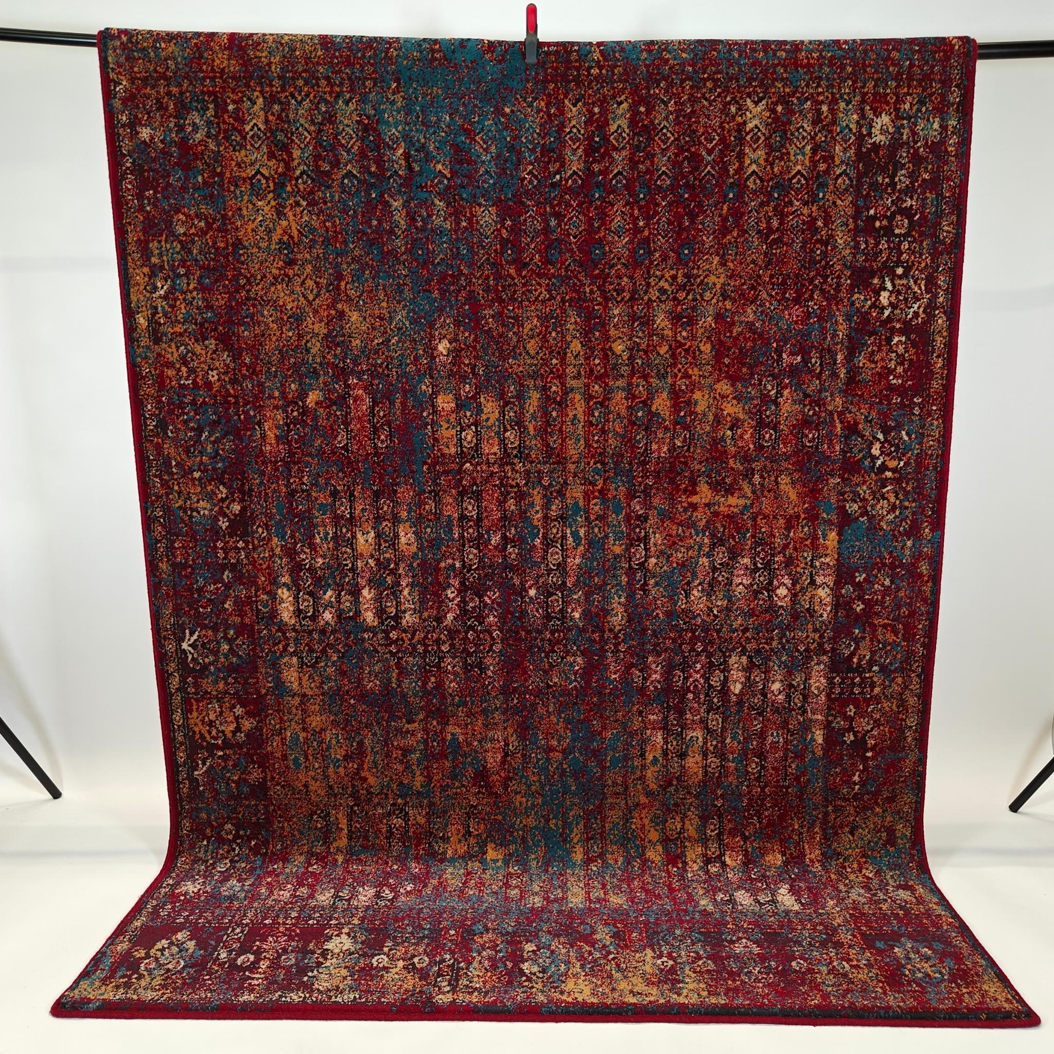 Grawe Wool rug - red