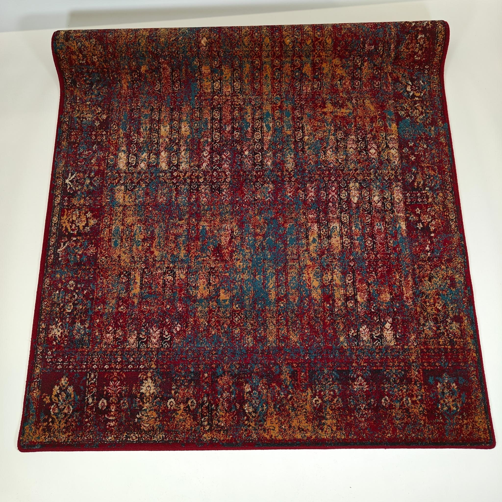 Grawe Wool rug - red