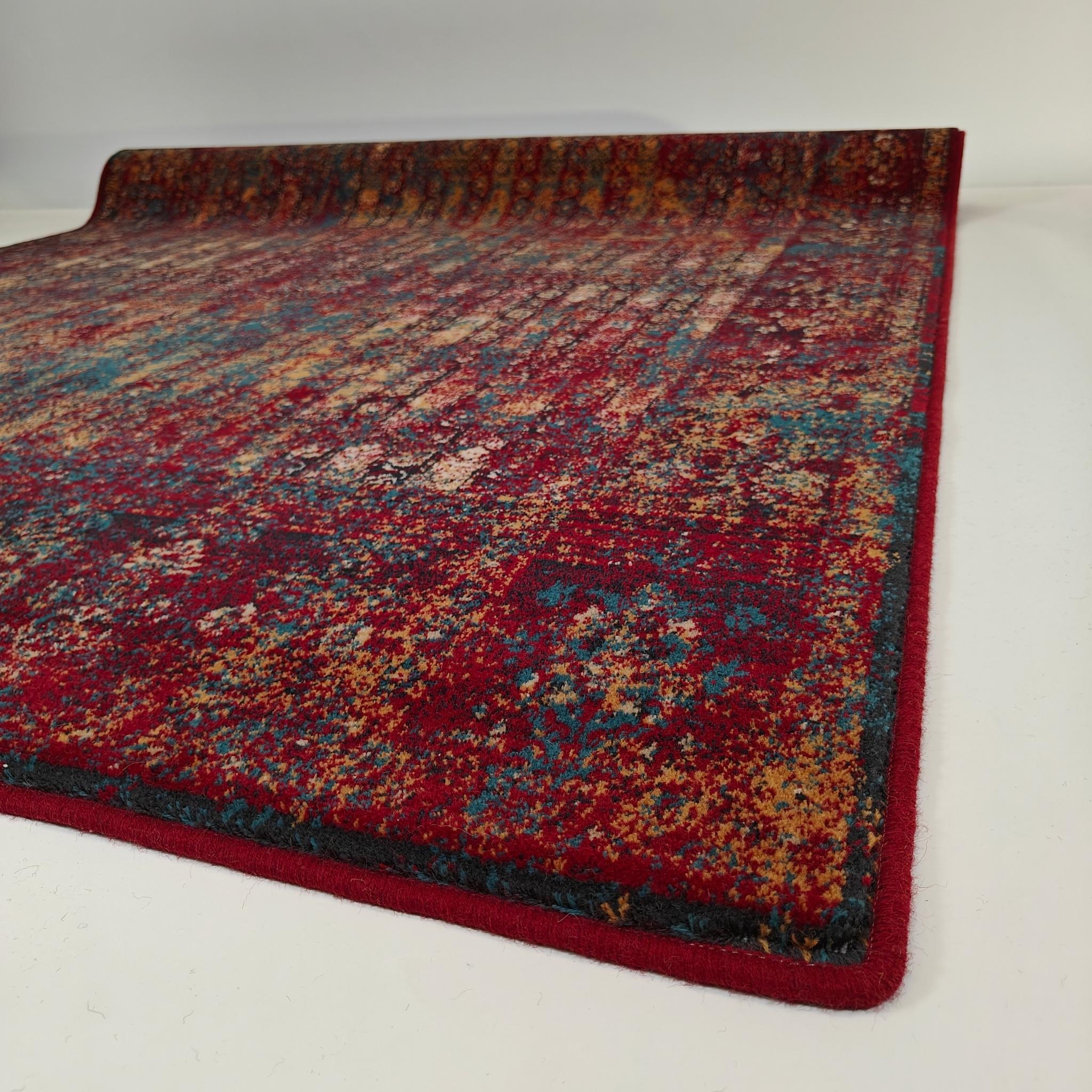 Grawe Wool rug - red