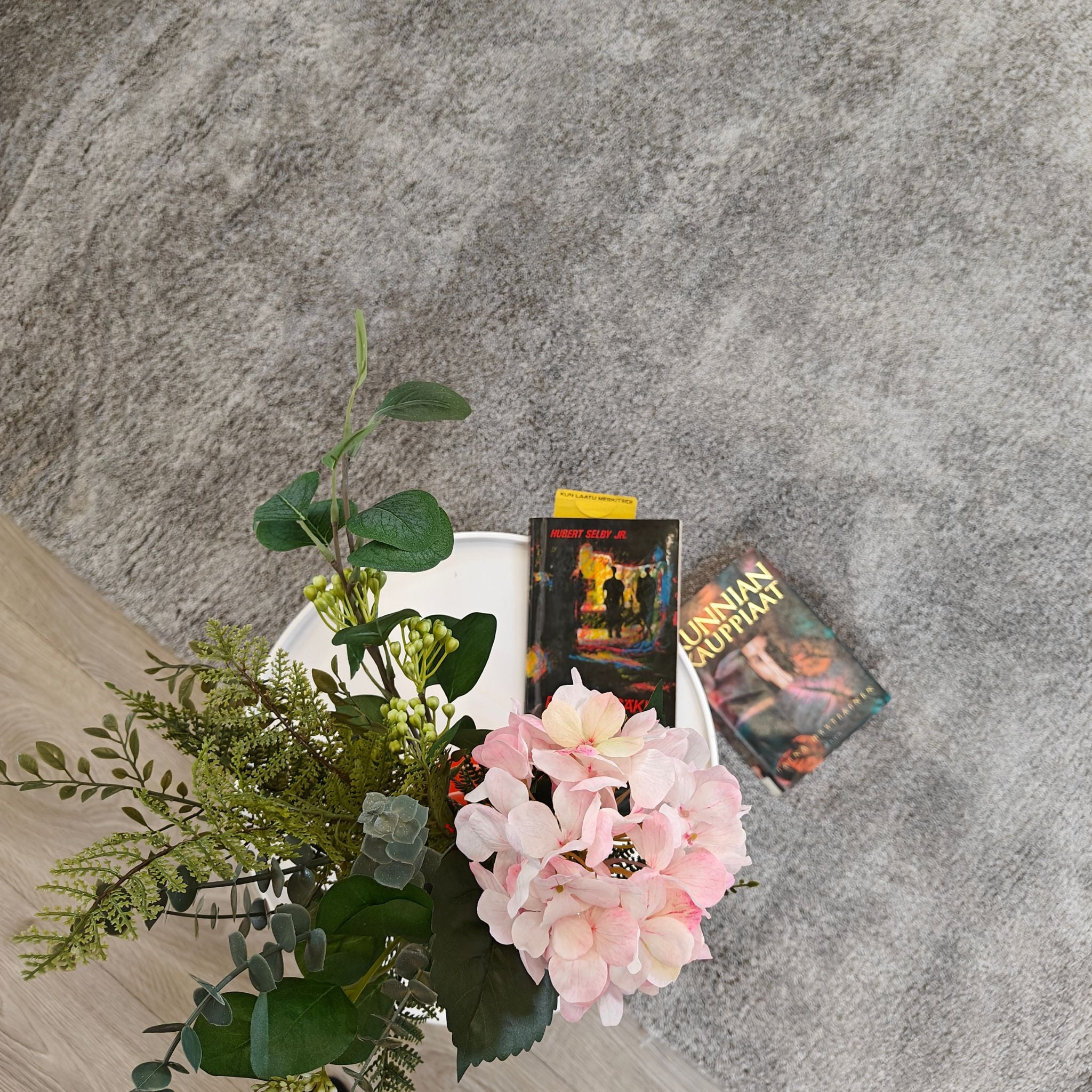 Helmi nukkamatto - harmaa