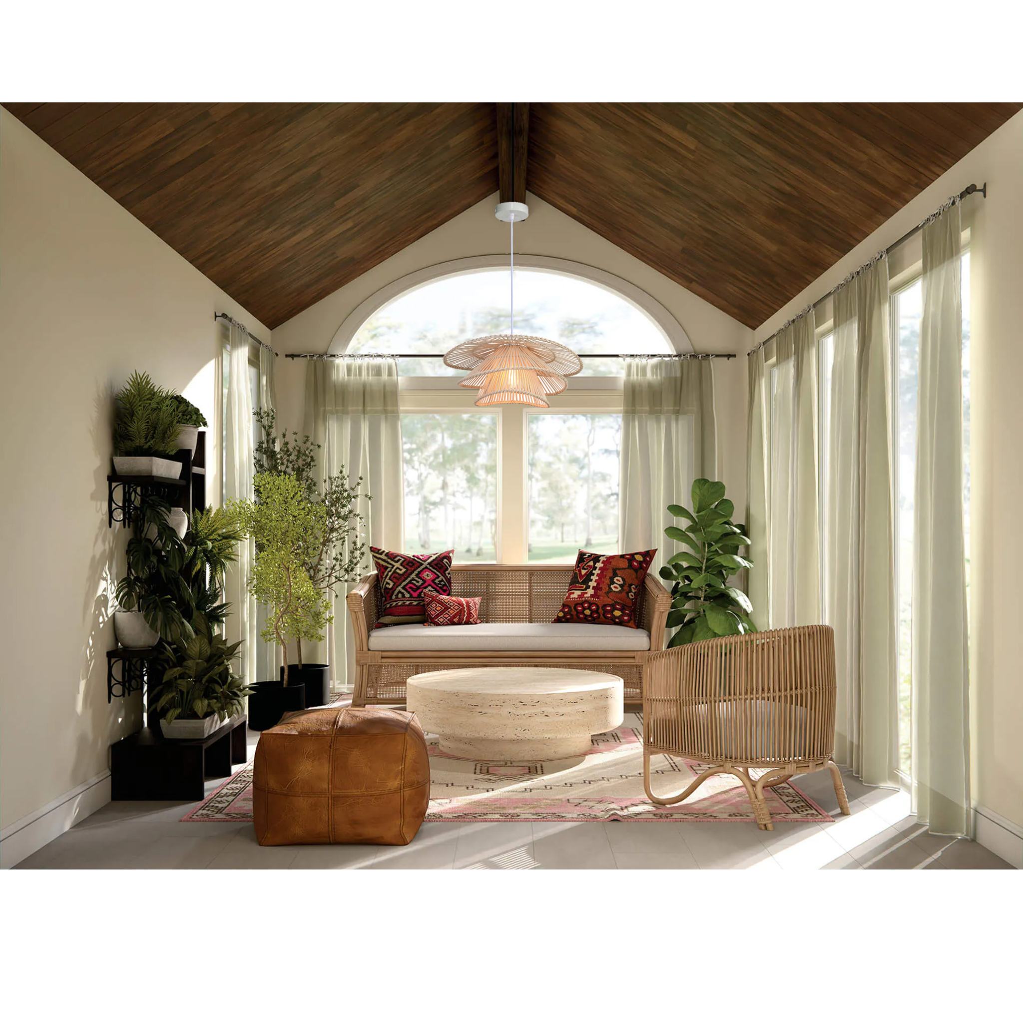 Hima 344601-11 - Riippuvalaisin - Rottinki - Teräs