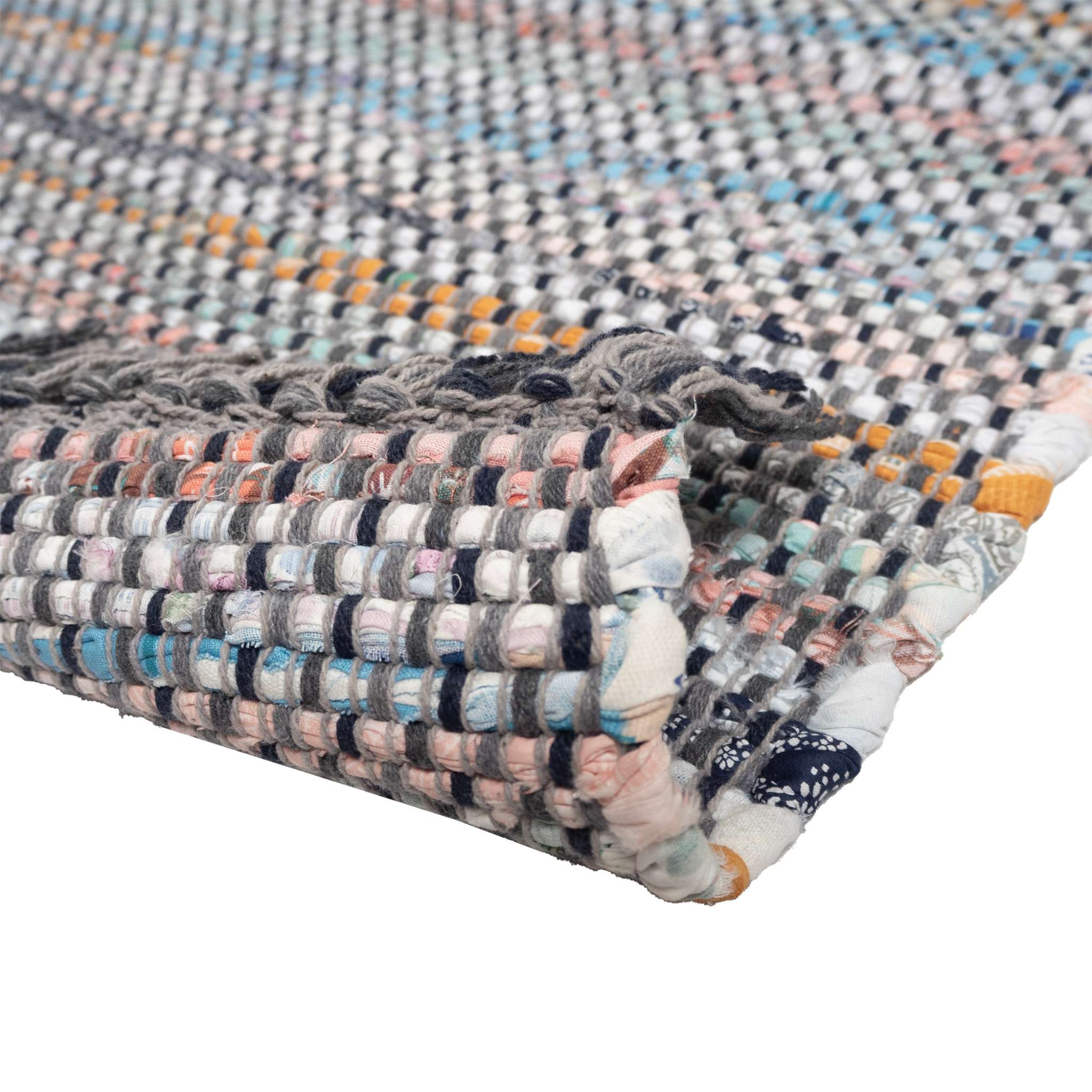 Huviniemi Cotton rug - Gray