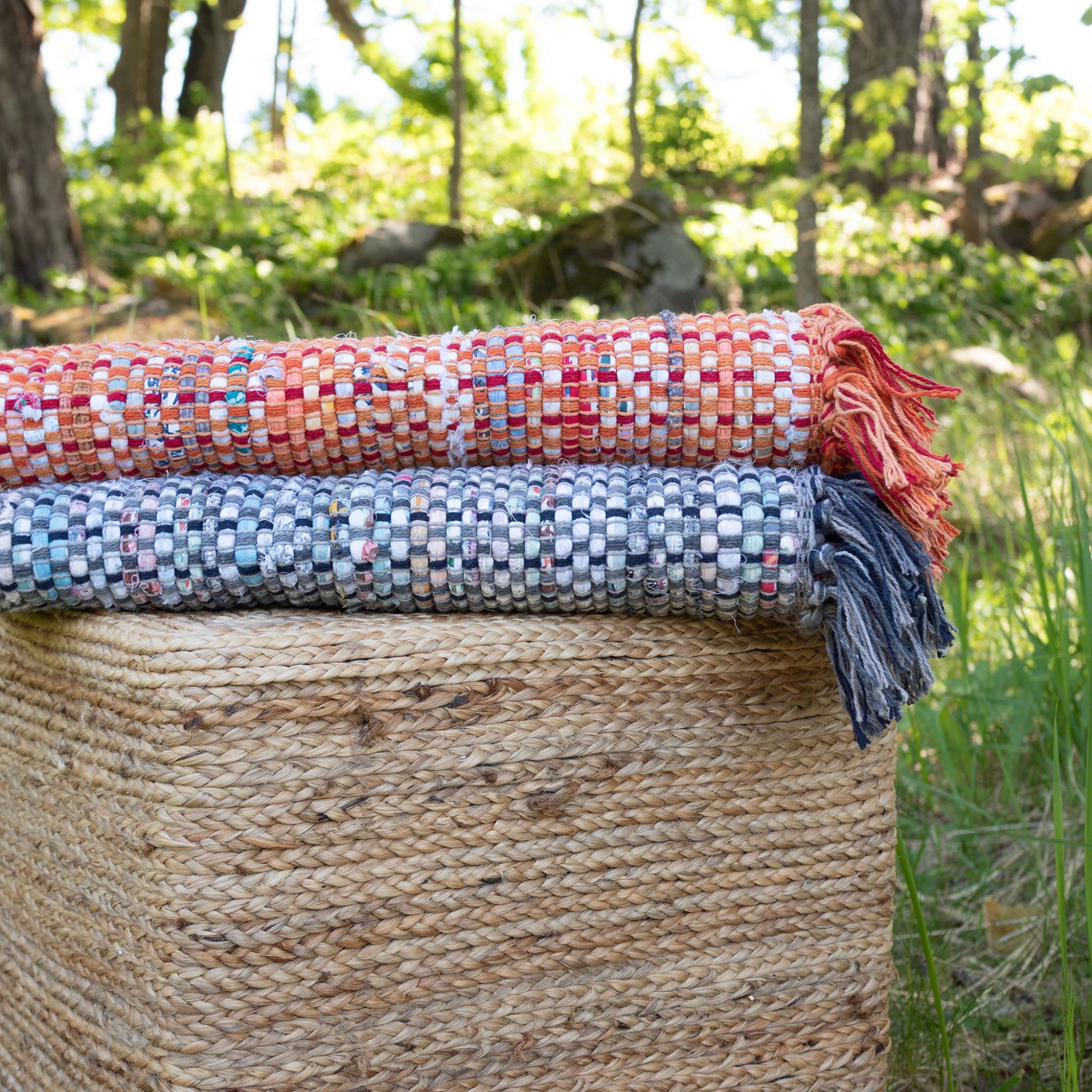 Huviniemi puuvillamatto - Koralli