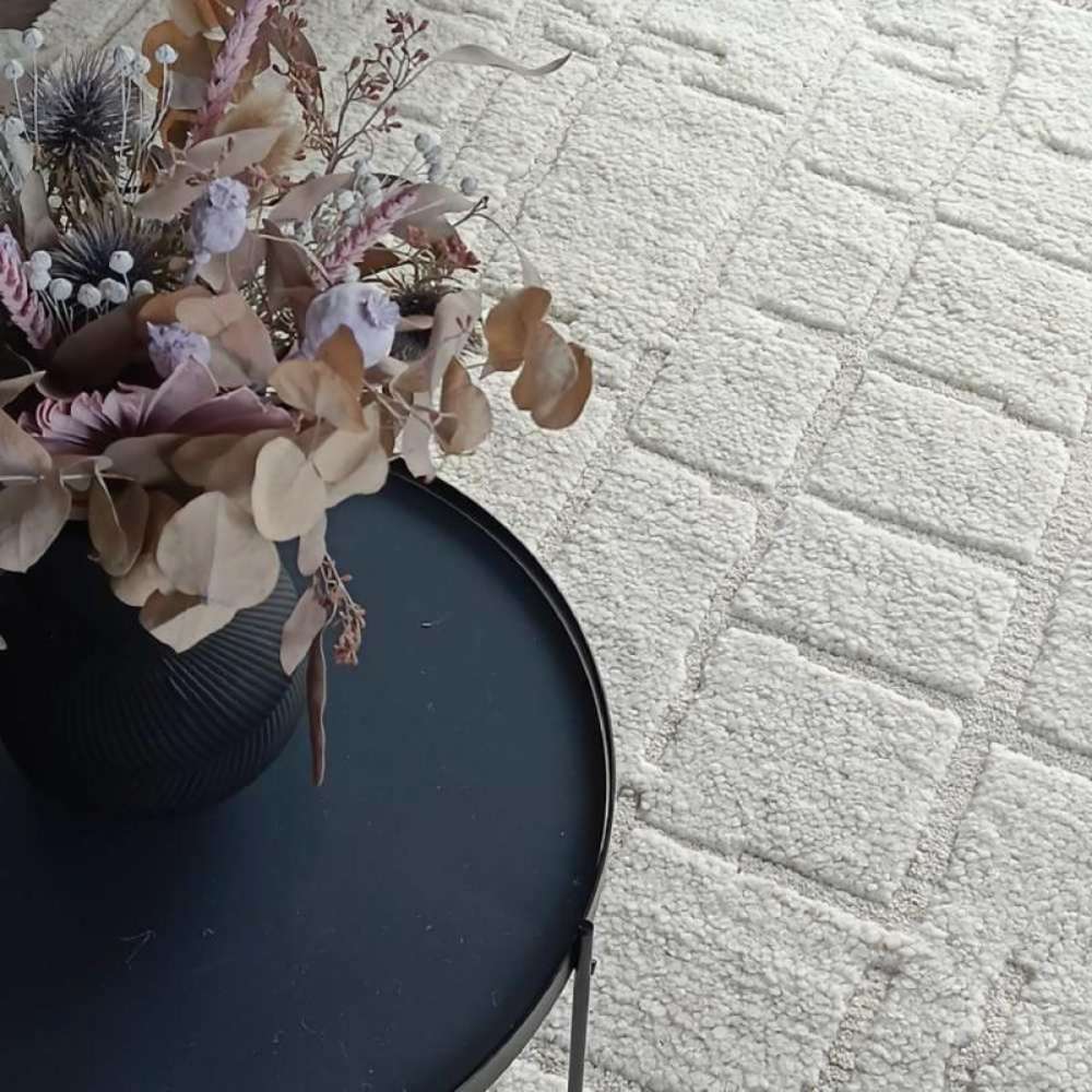 ibarra villamatto luonnonvalkoinen