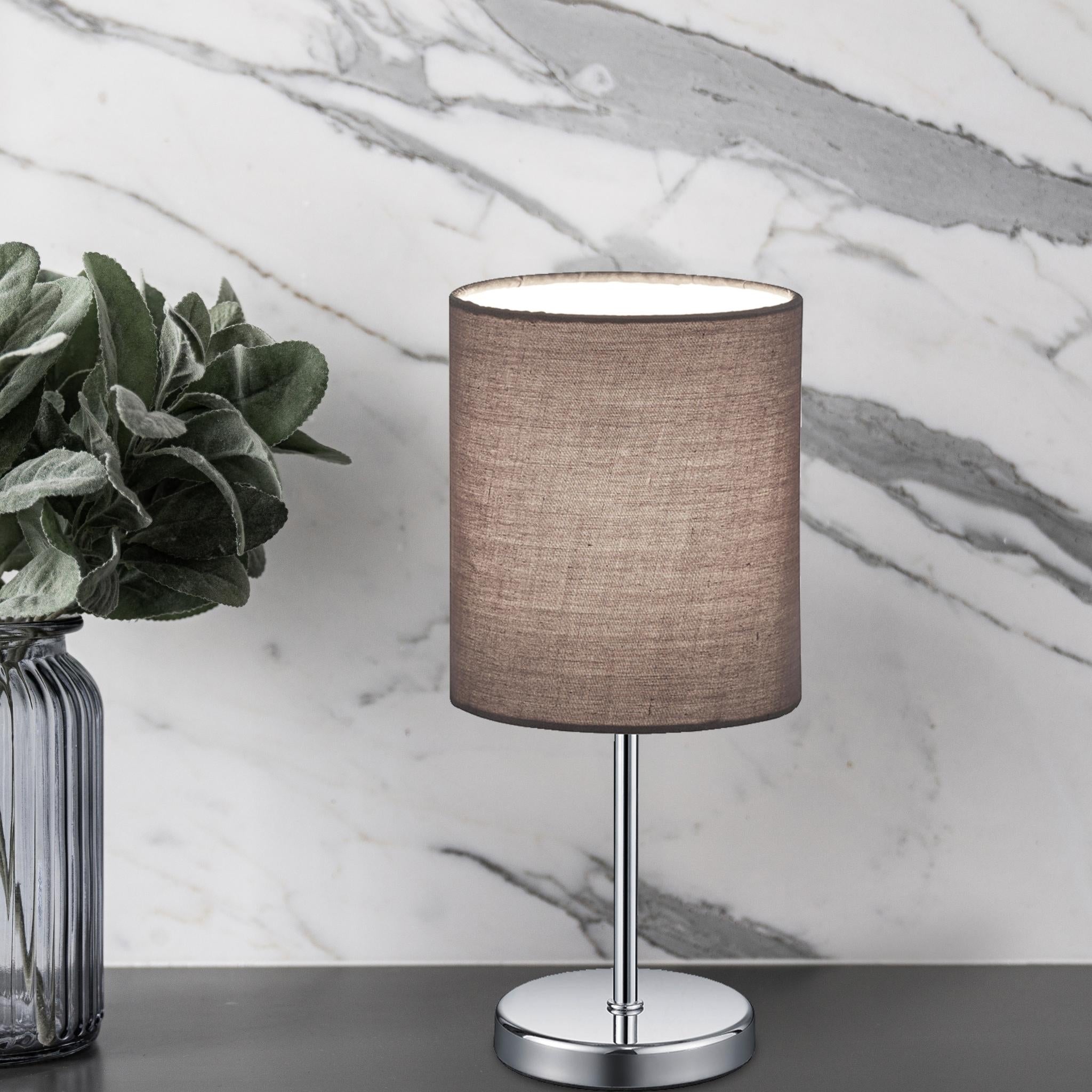TRIO Jerry table lamp - gray
