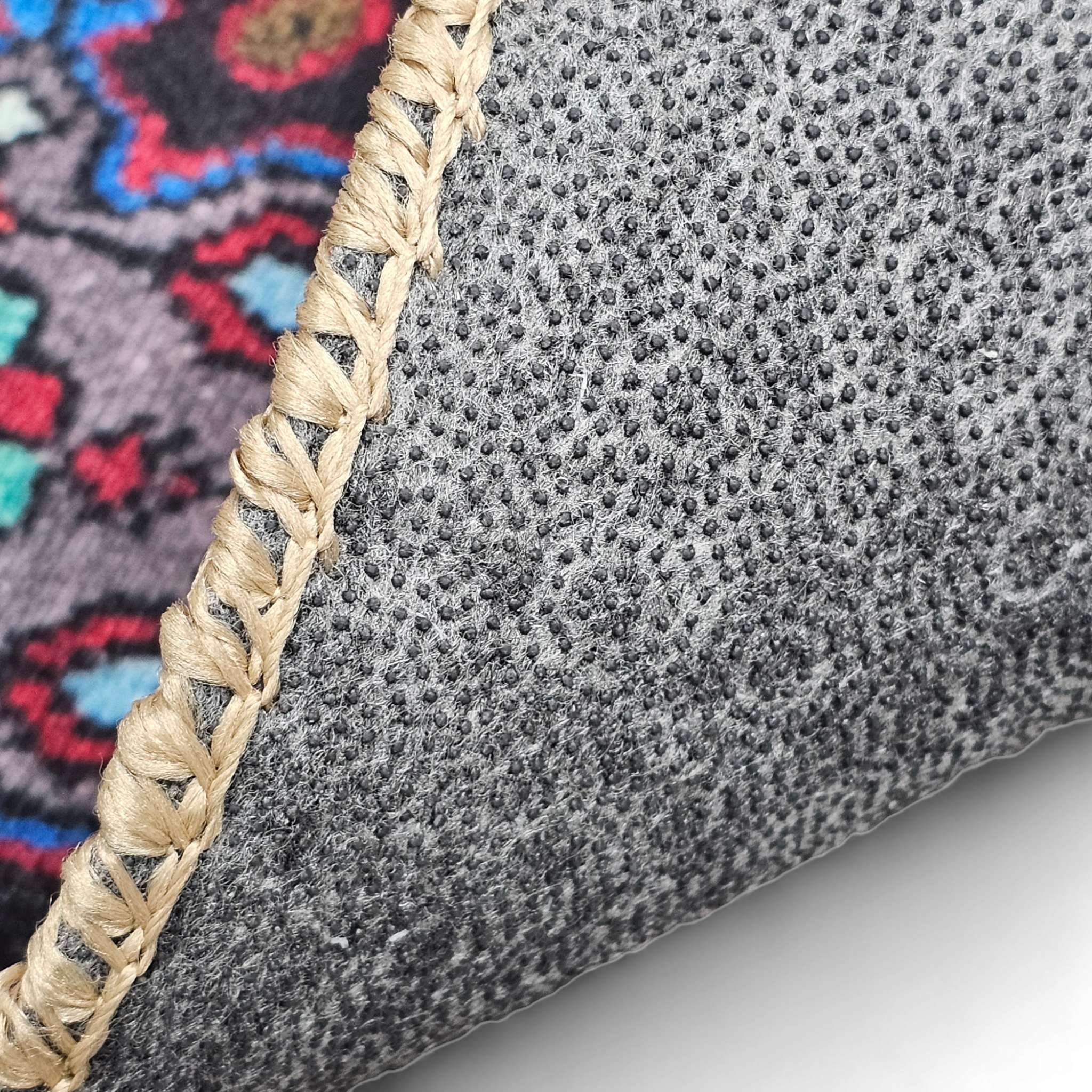 Kairo sileäksi kudottu matto - Punainen