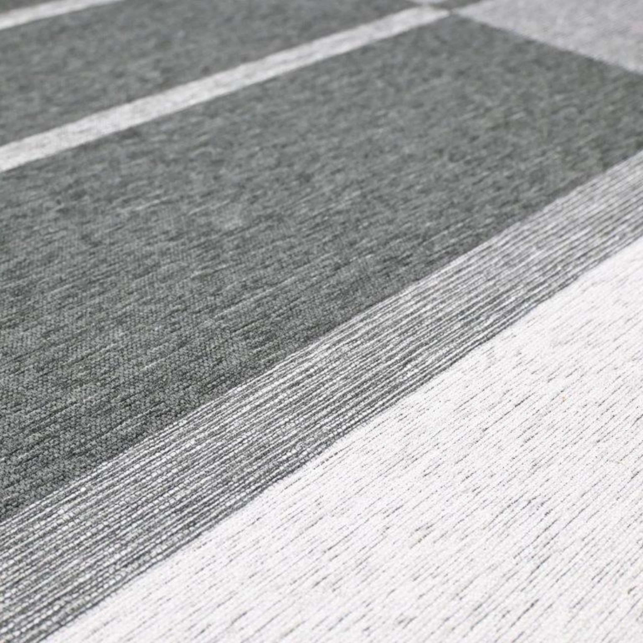 Karina kumipohjainen matto - Harmaa