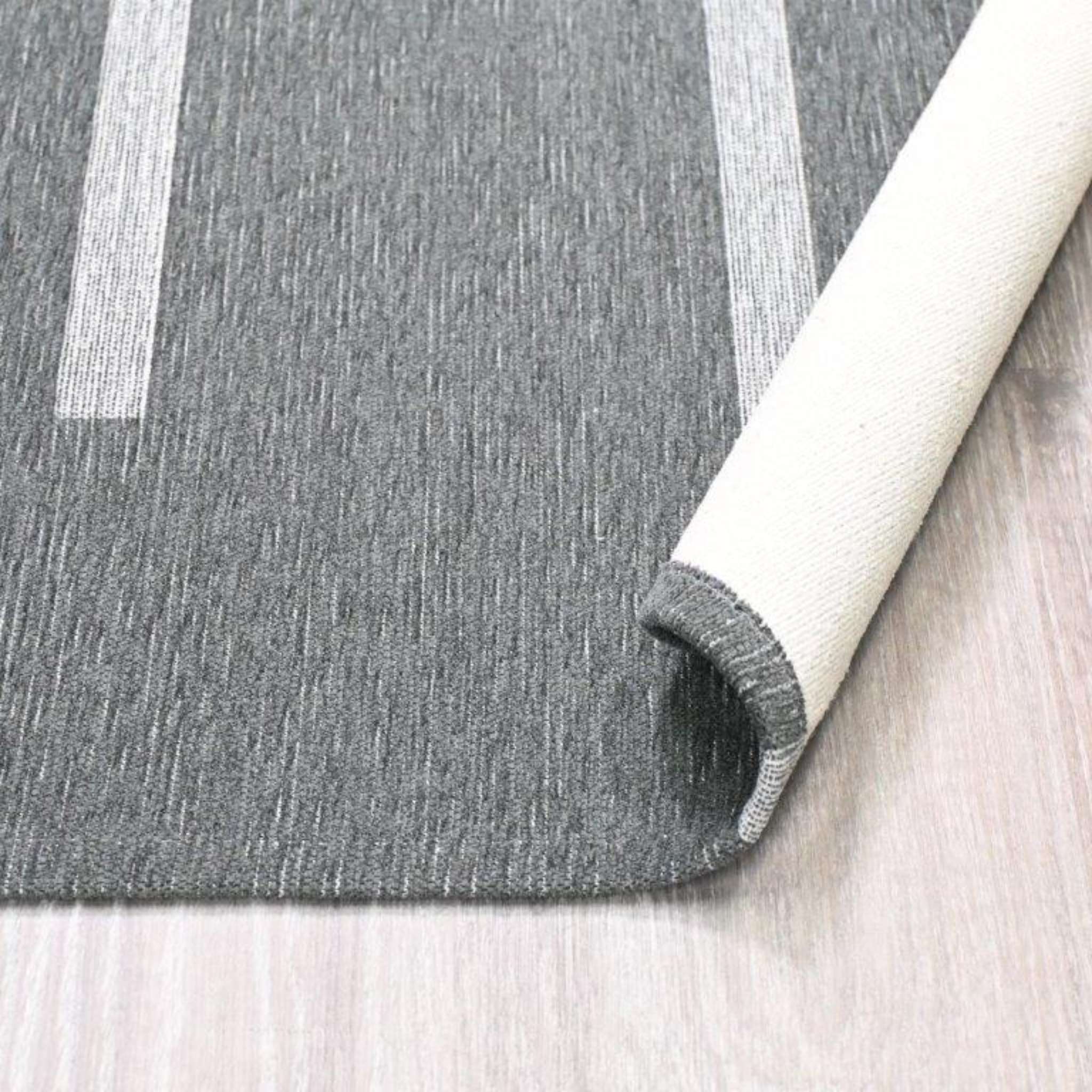 Karina kumipohjainen matto - Harmaa