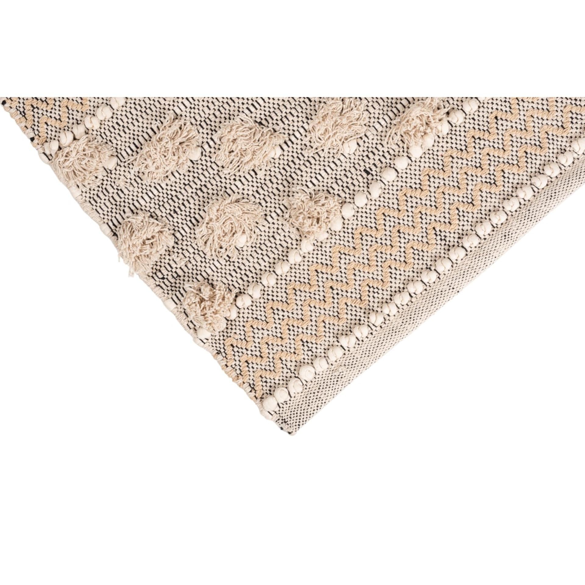 Korsi puuvillamatto - pellava.