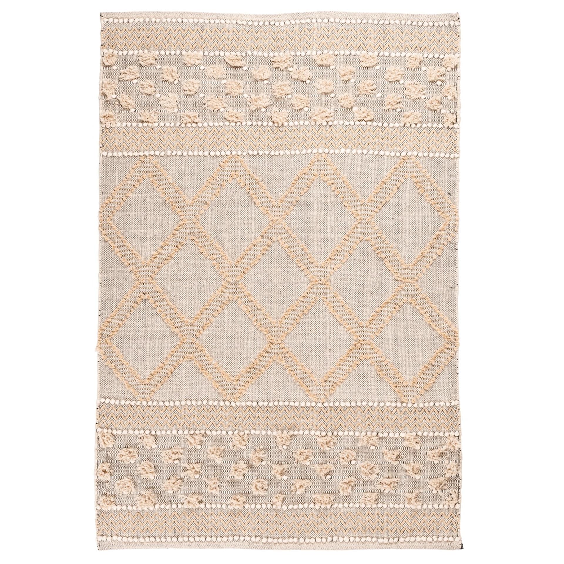 Korsi puuvillamatto - pellava.