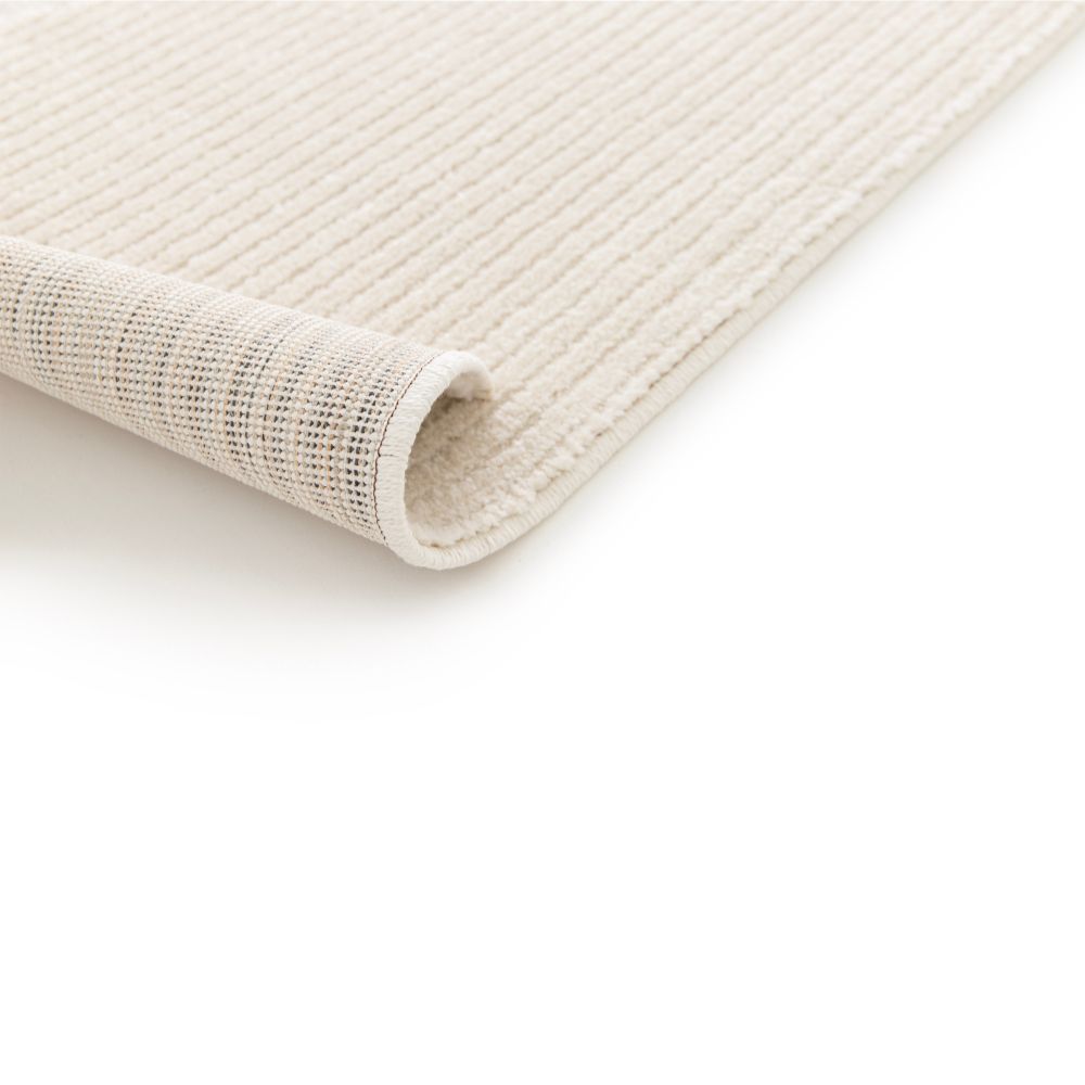 Kukkuu-nalle lastenmatto - luonnonvalkoinen.